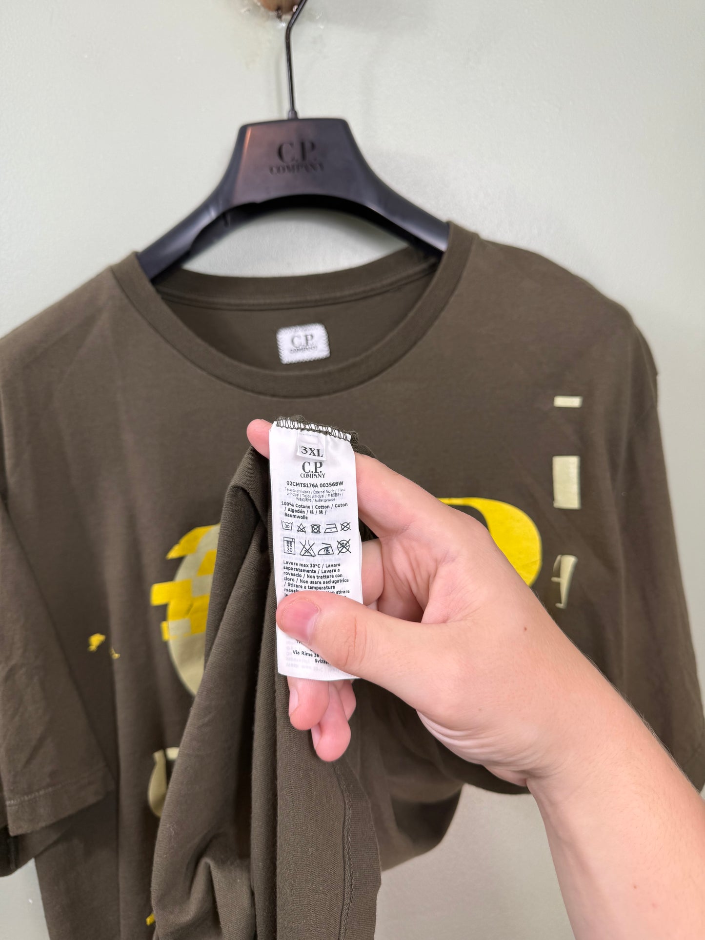 C.P. Company Khaki T-Shirt