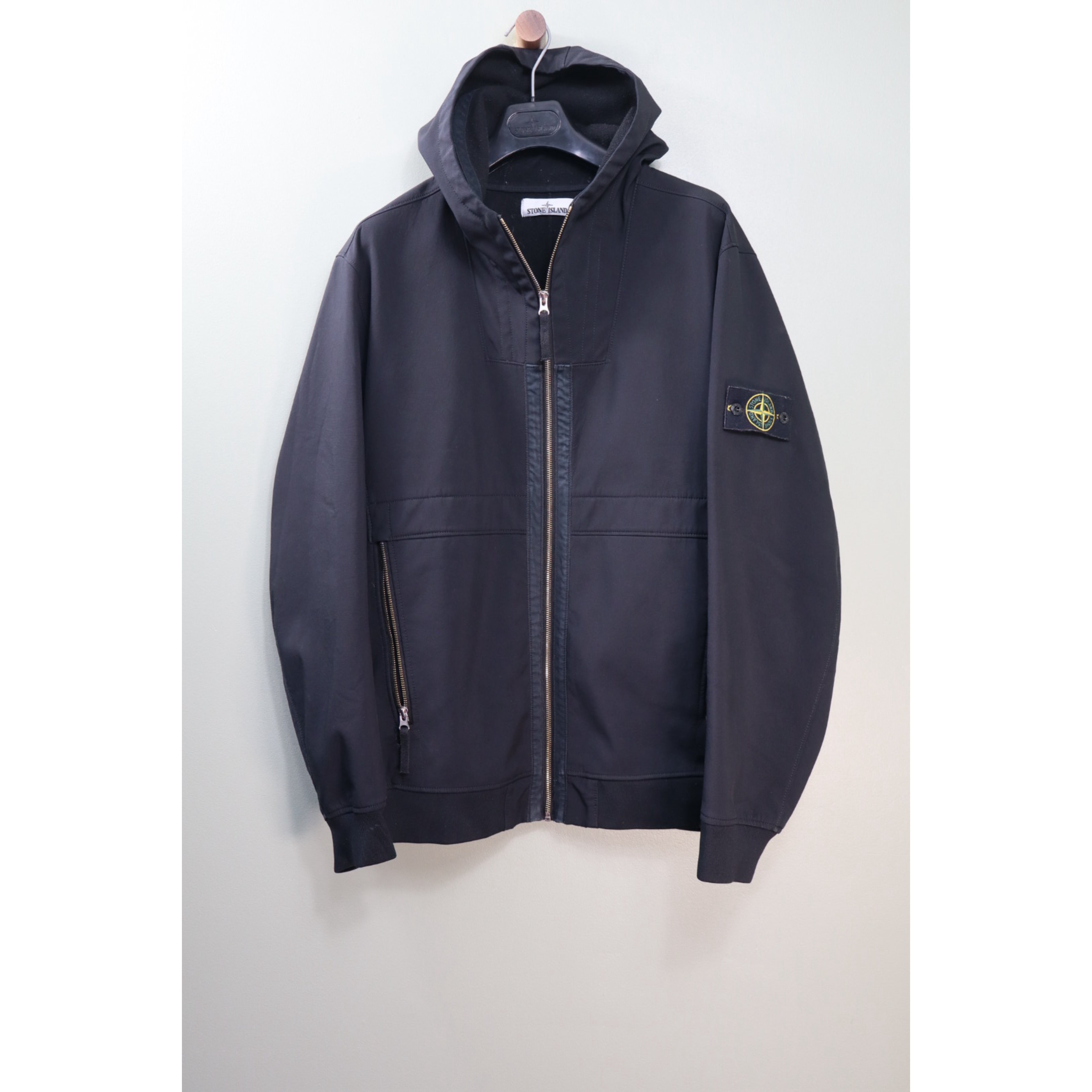 Stone Island Black Soft Shell Jacket