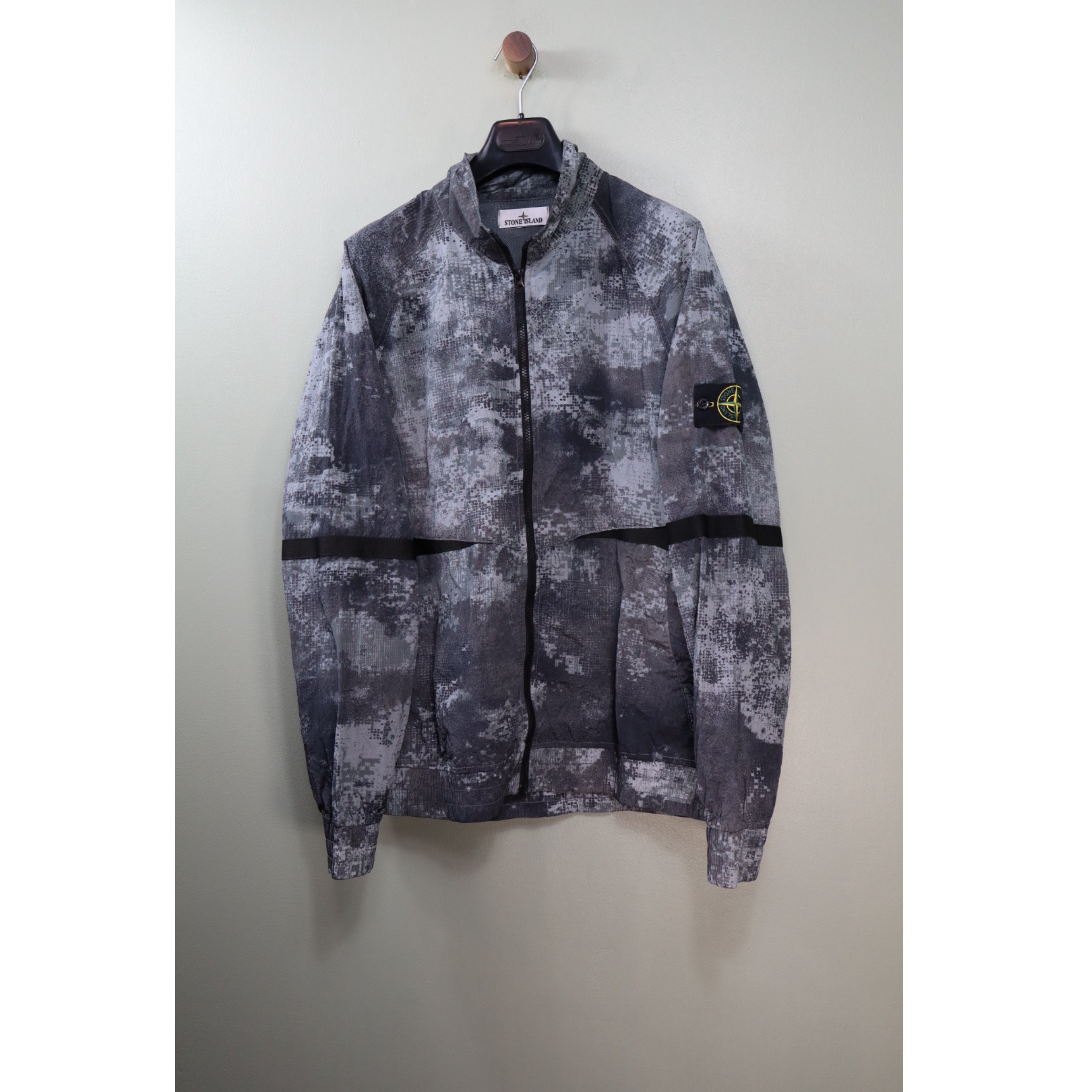 Stone Island Grey Felpa Guibbotto Jacket