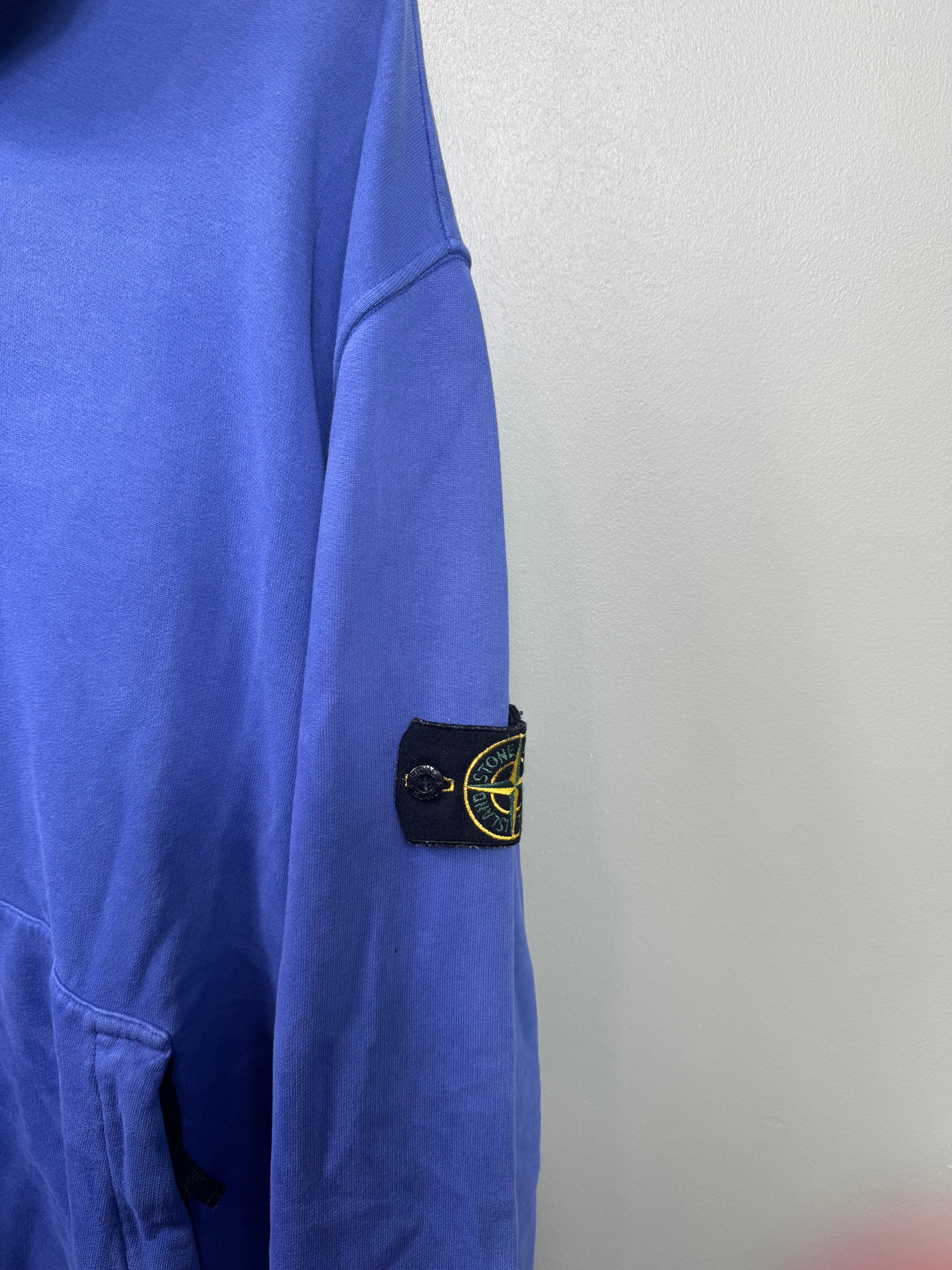 Stone Island Blue Hoodie