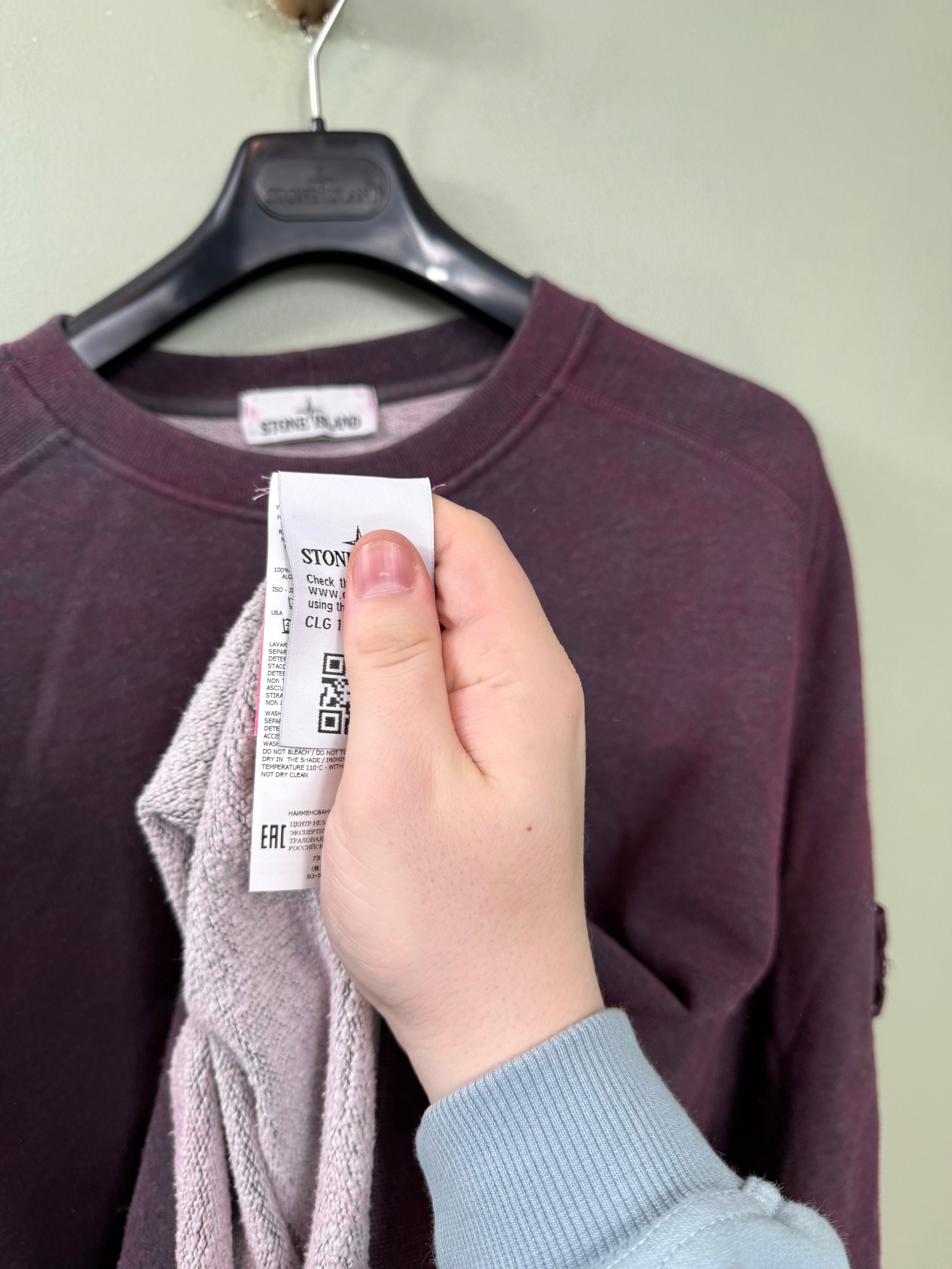 Stone Island Pink Dust Jumper