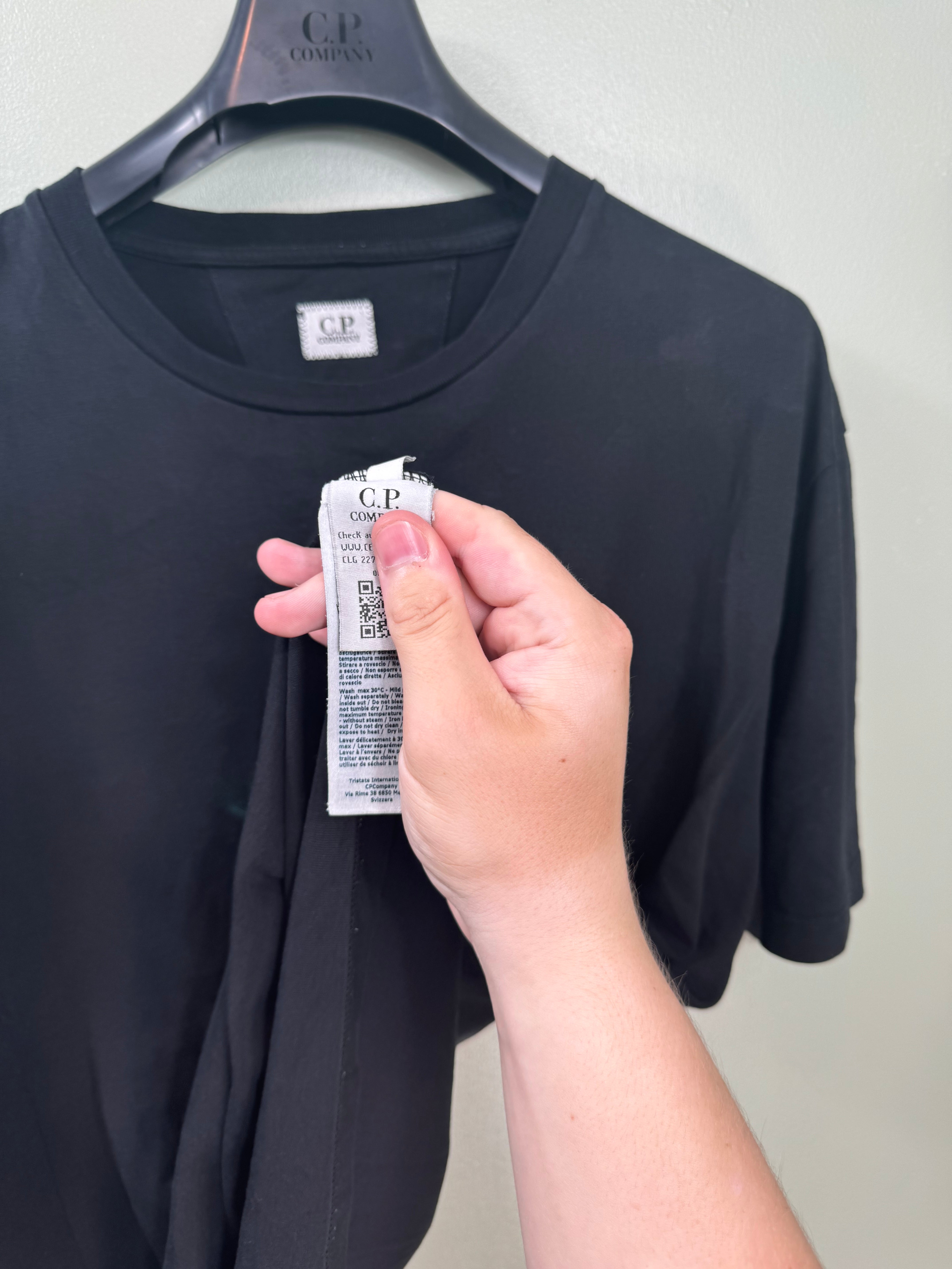 C.P. Company Black T-Shirt