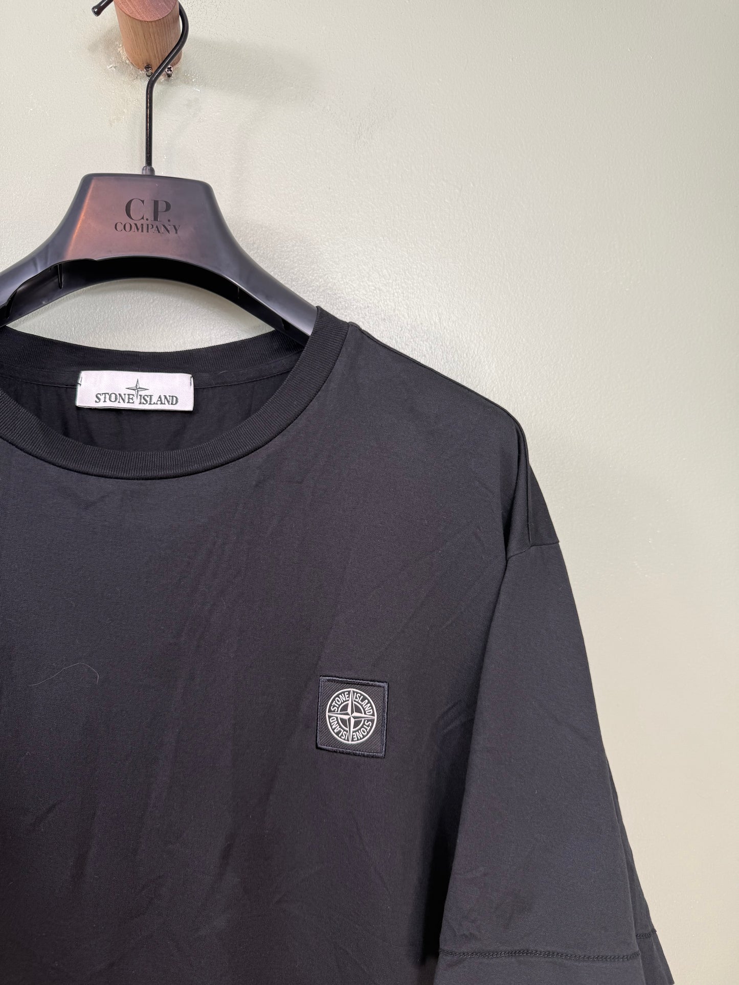 Stone Island Black T-Shirt