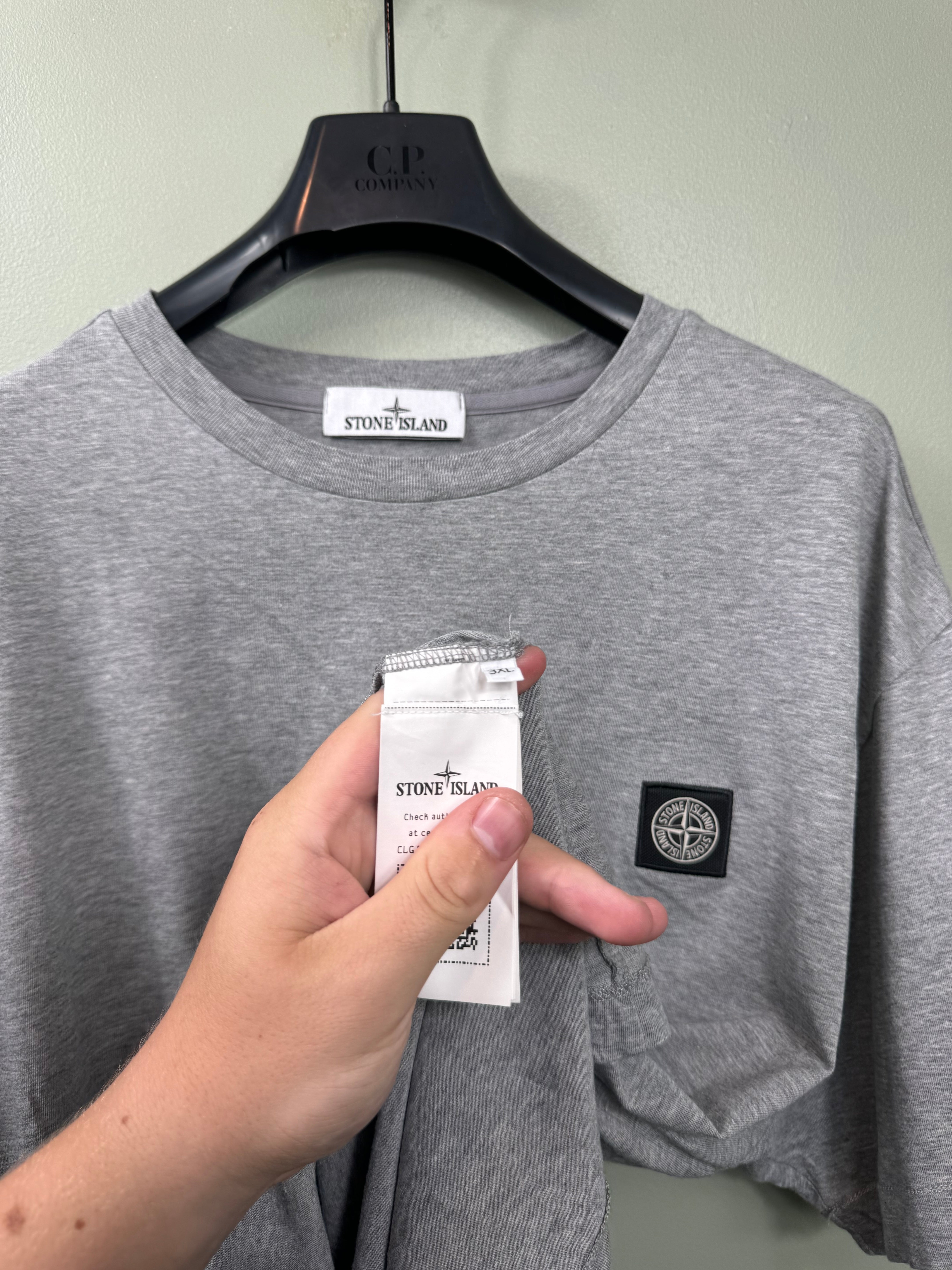 Stone Island Grey Tee