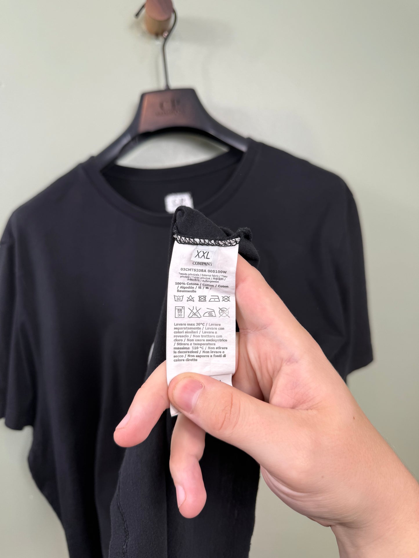 C.P. Company Black T-Shirt