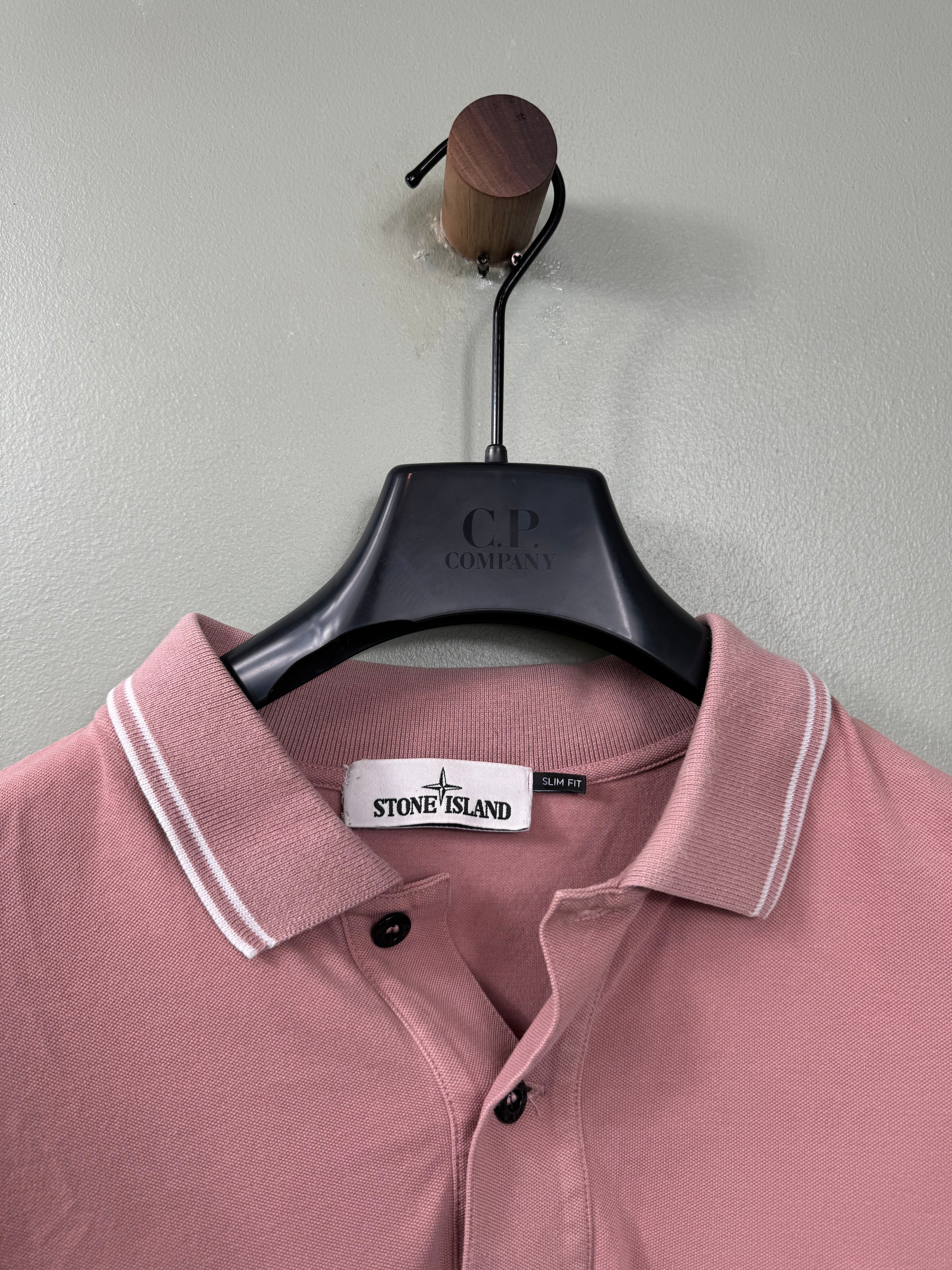 Stone Island Pink Polo