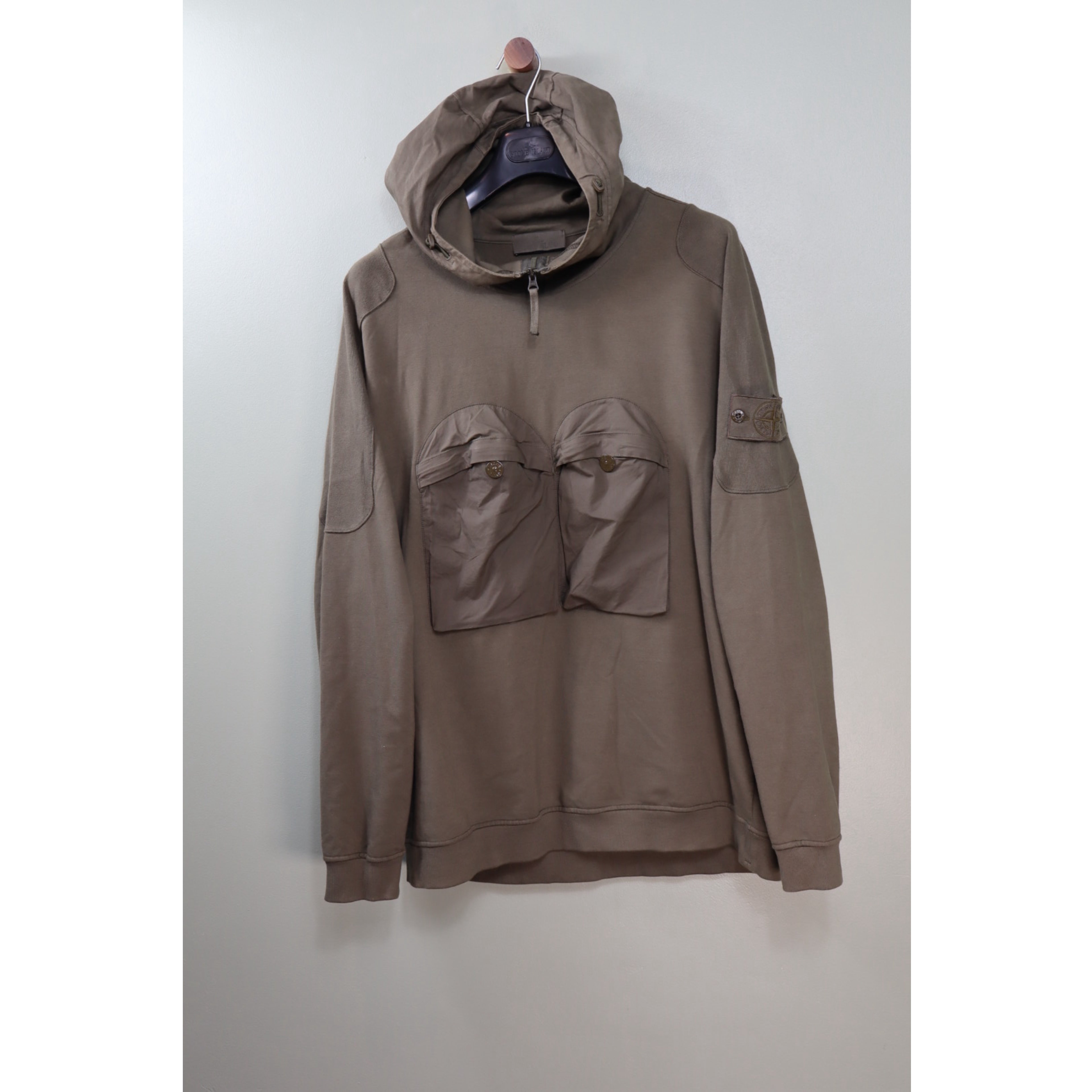 Stone Island Khaki Ghost Hoodie