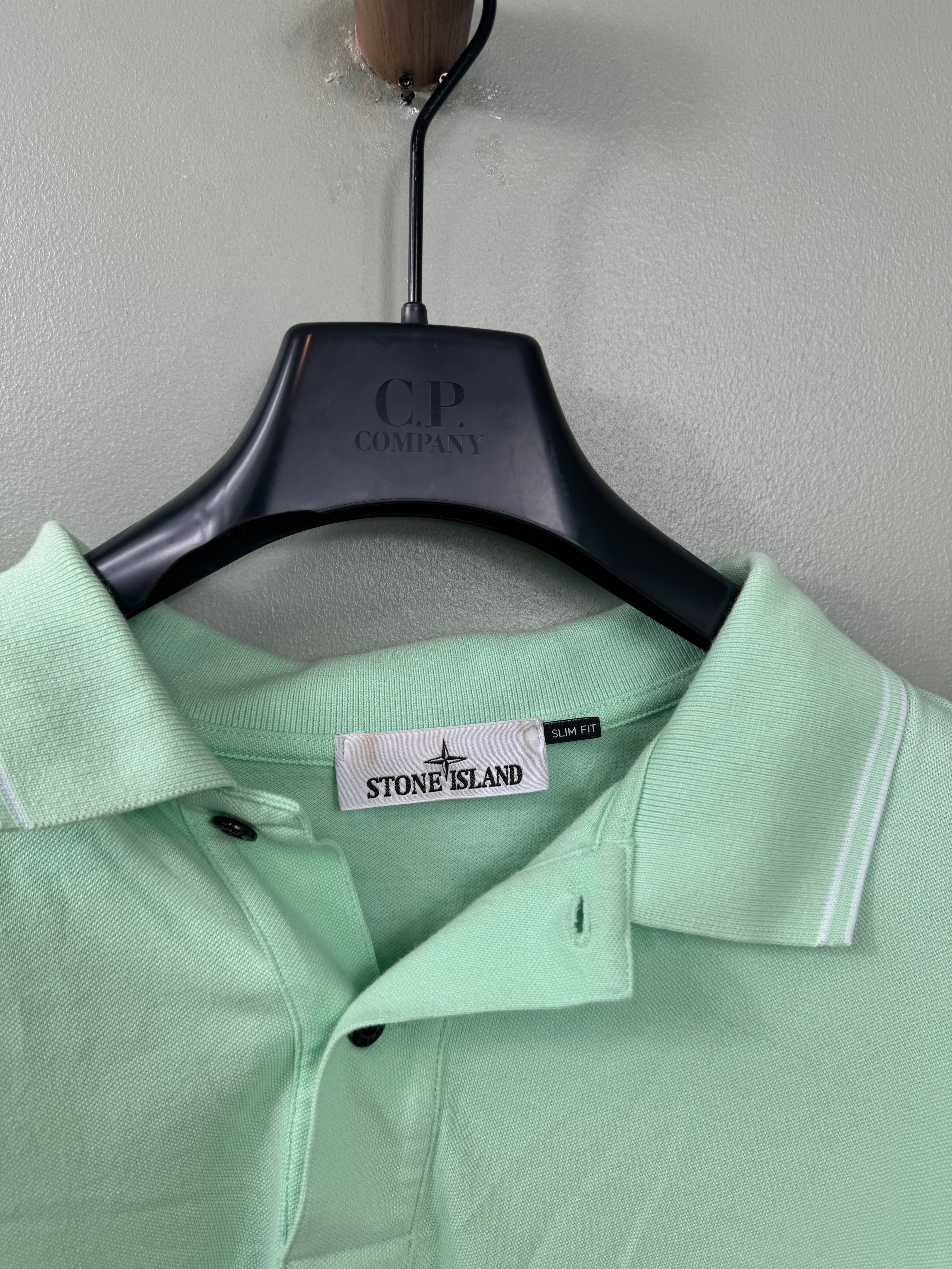 Stone Island Green Polo