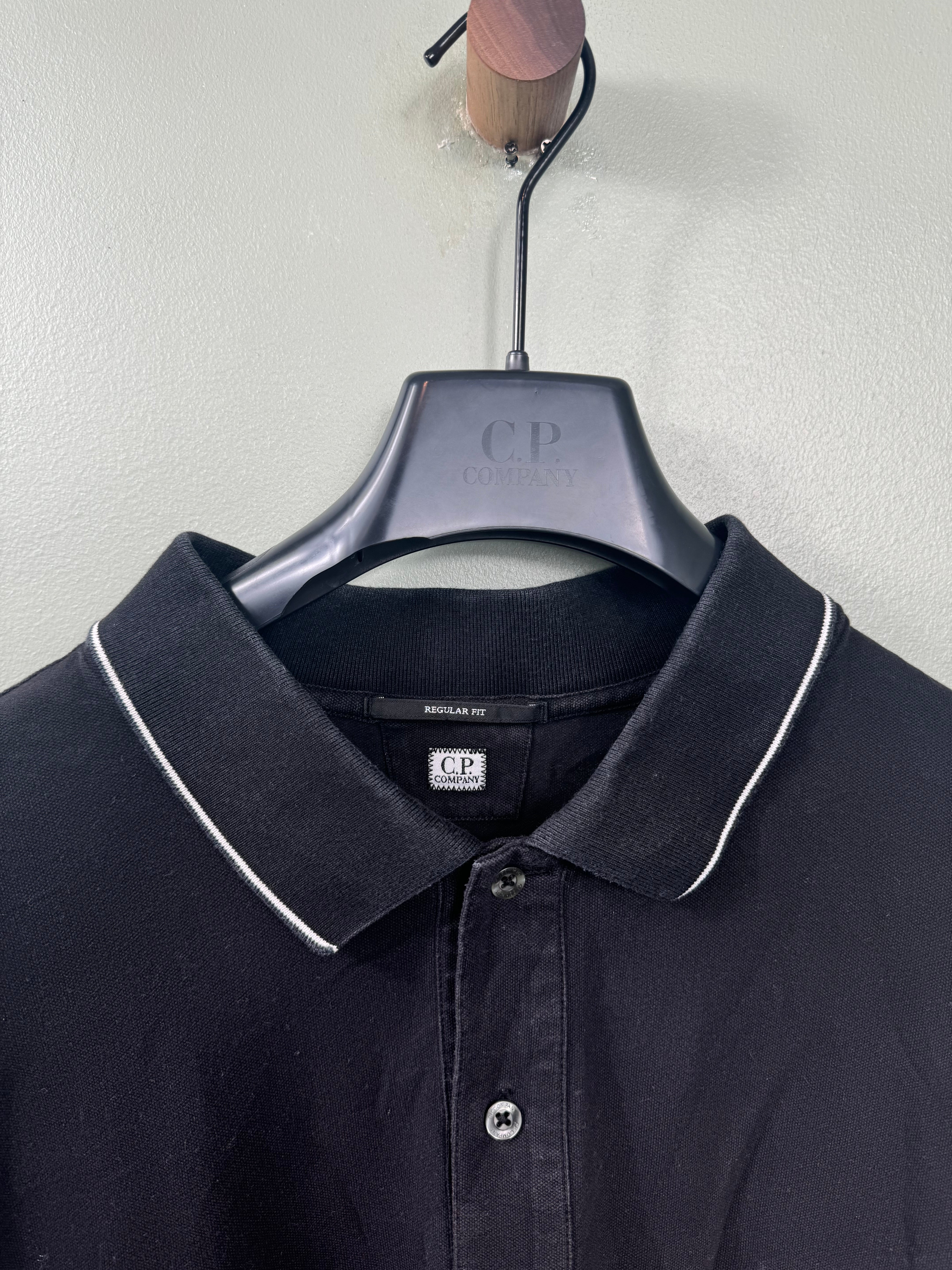CP Company Black Polo