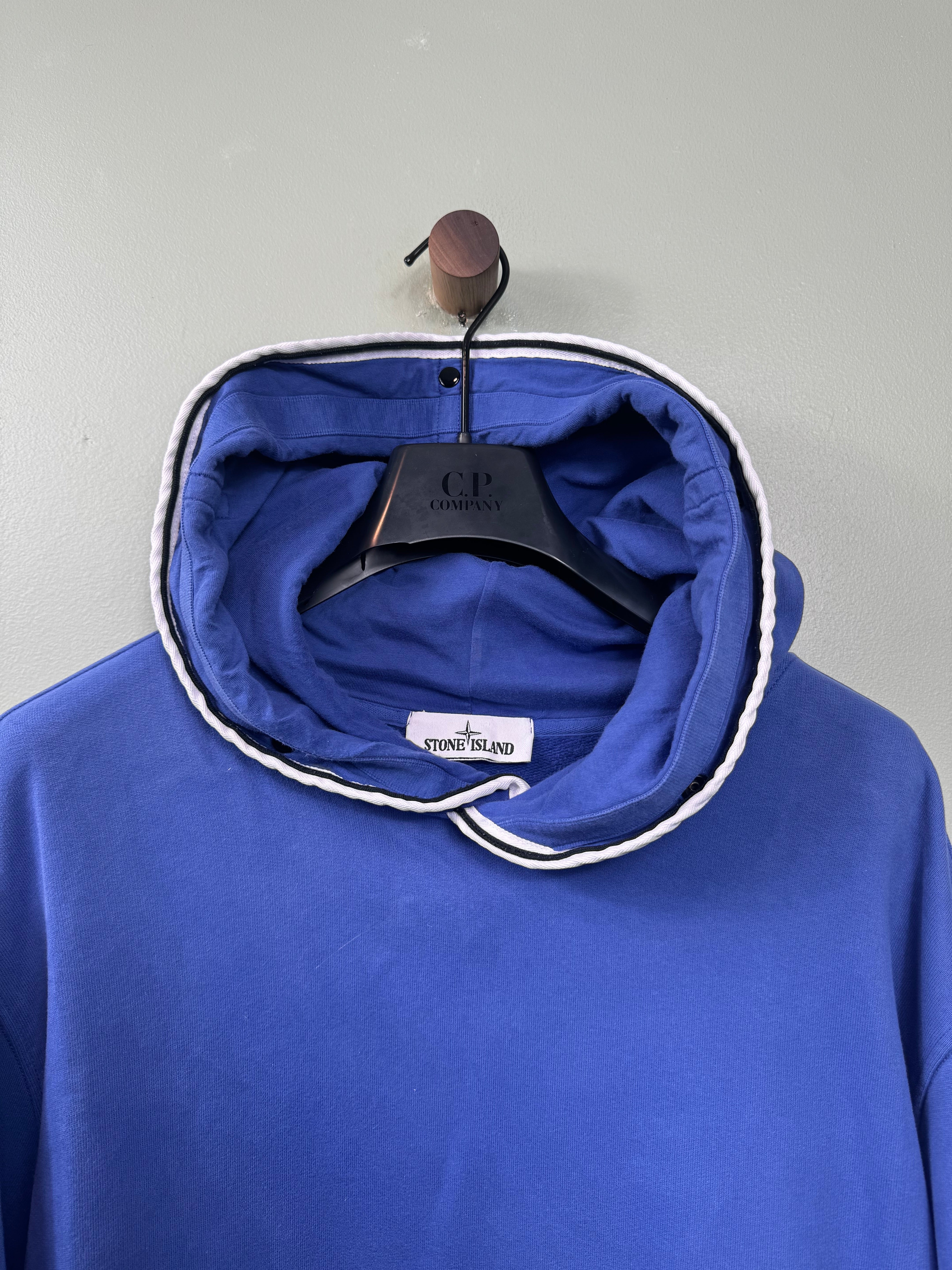 Stone Island Blue Hoodie