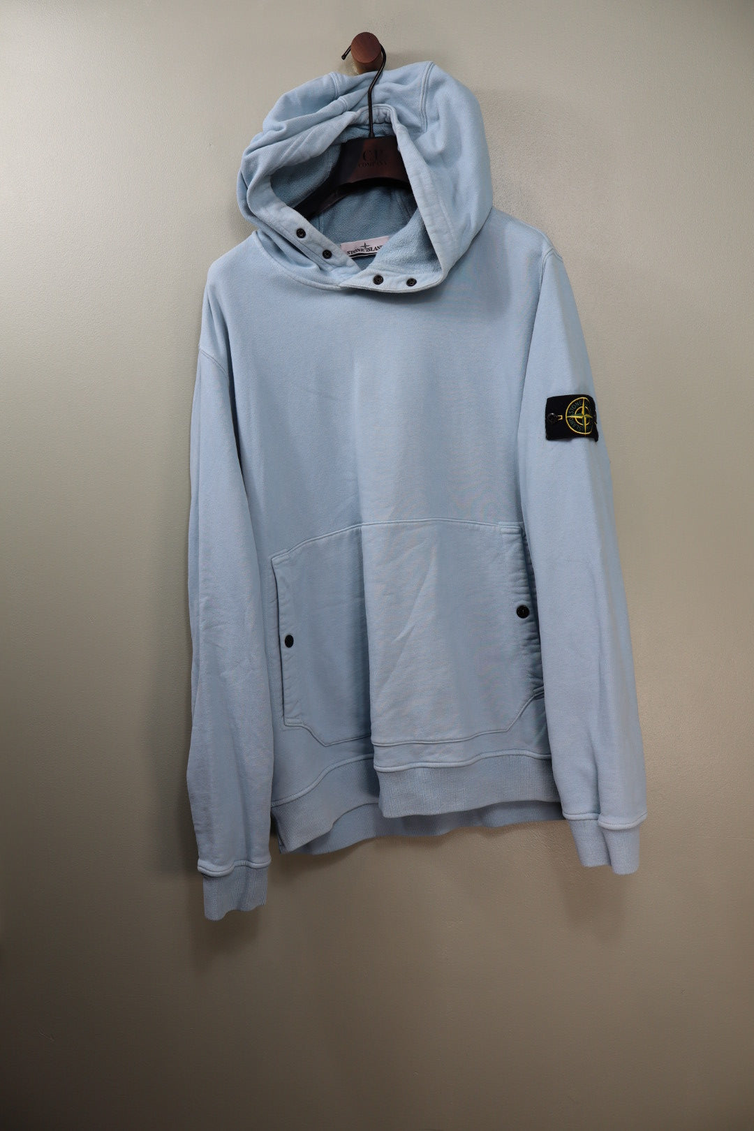 Stone Island Baby Blue Hoodie