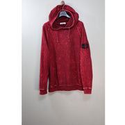 Stone Island Red Ovo Dye Hoodie