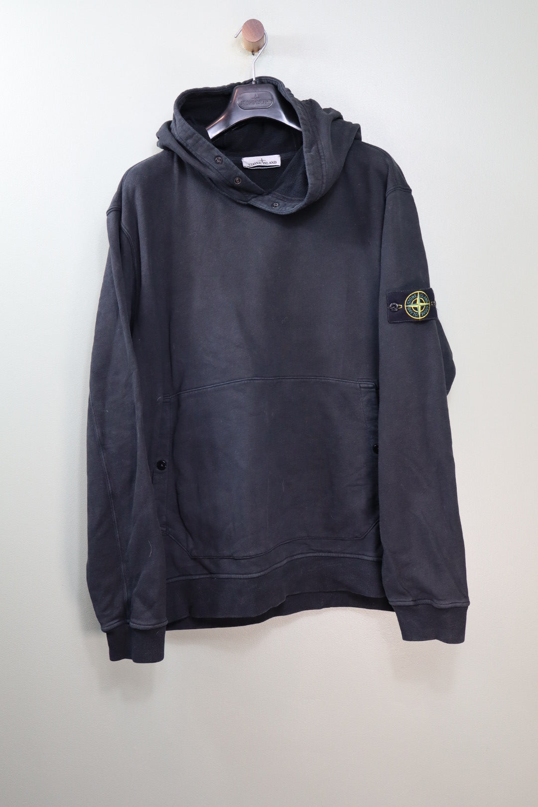 Stone Island Black Hoodie