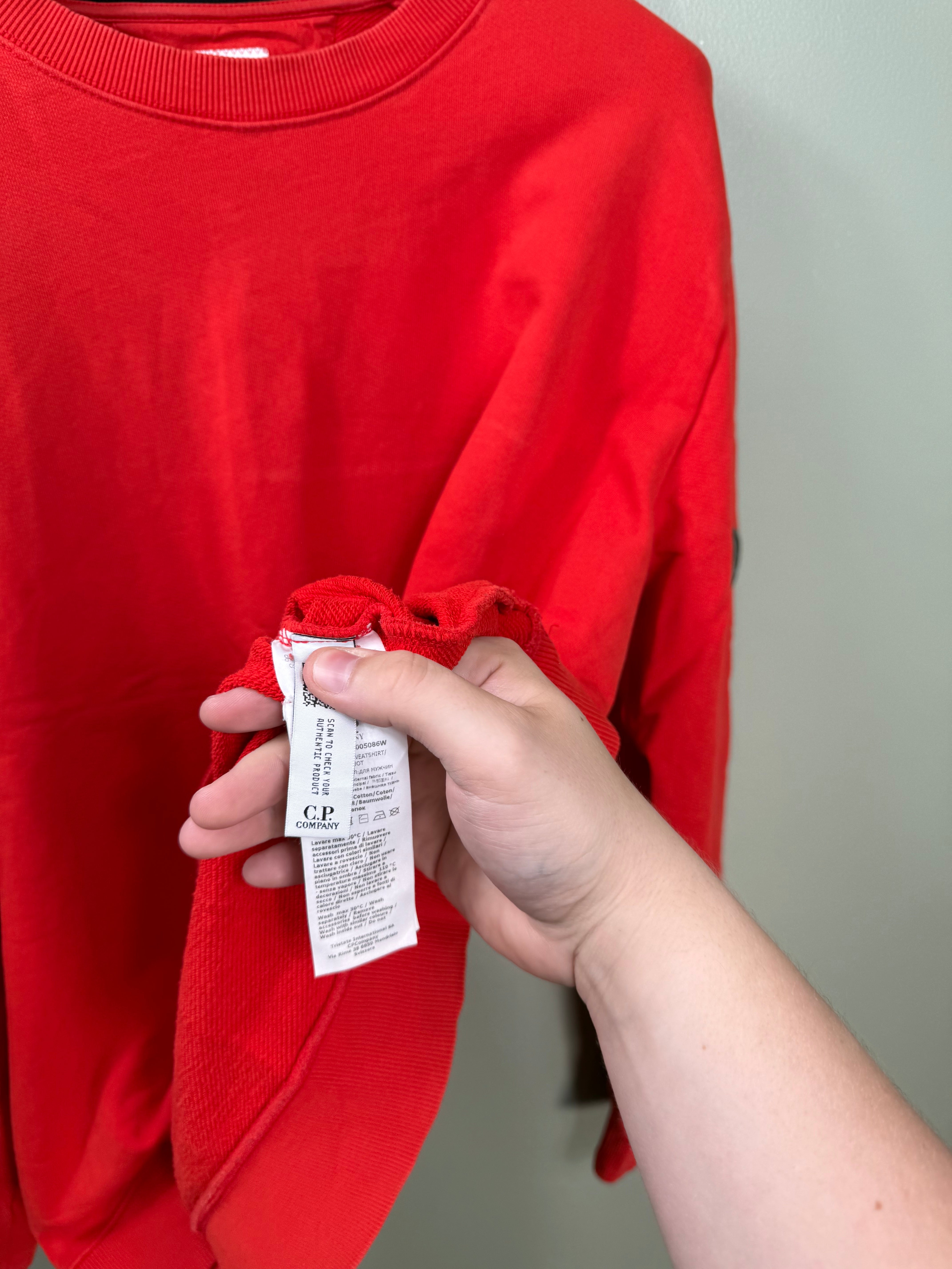 C.P. Company Red Jumper