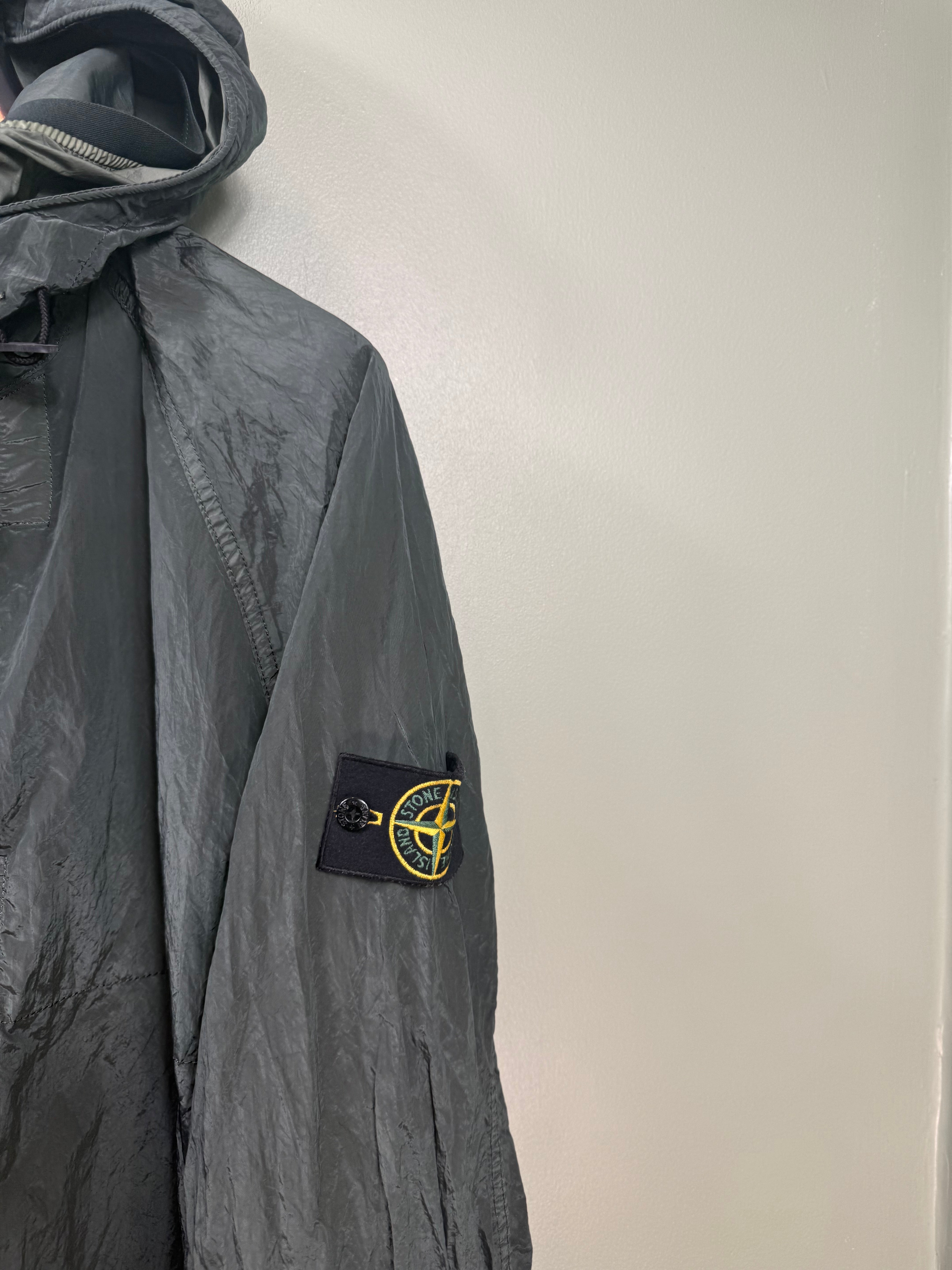 Stone Island Green Nylon Metal Jacket