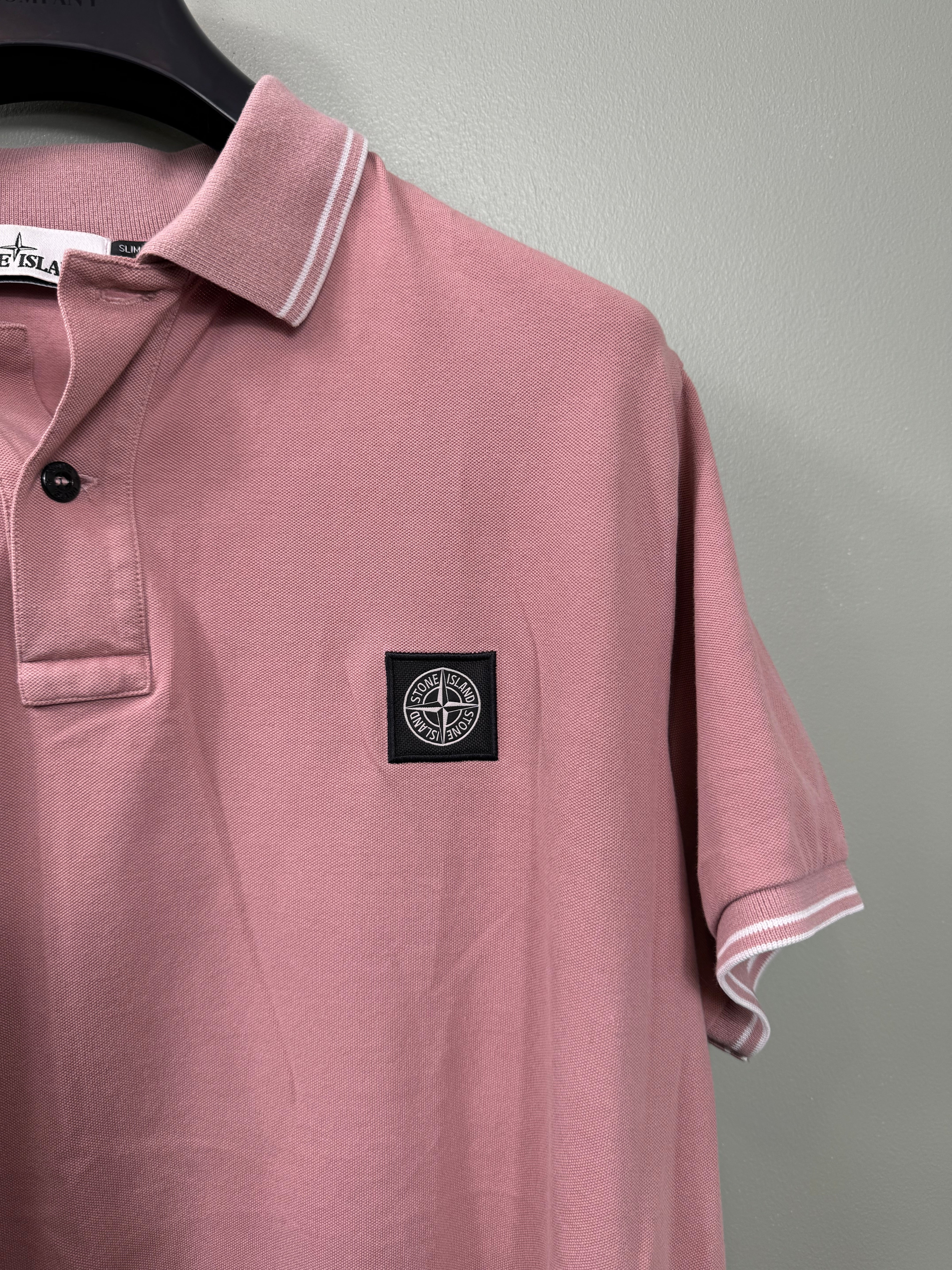 Stone Island Pink Polo