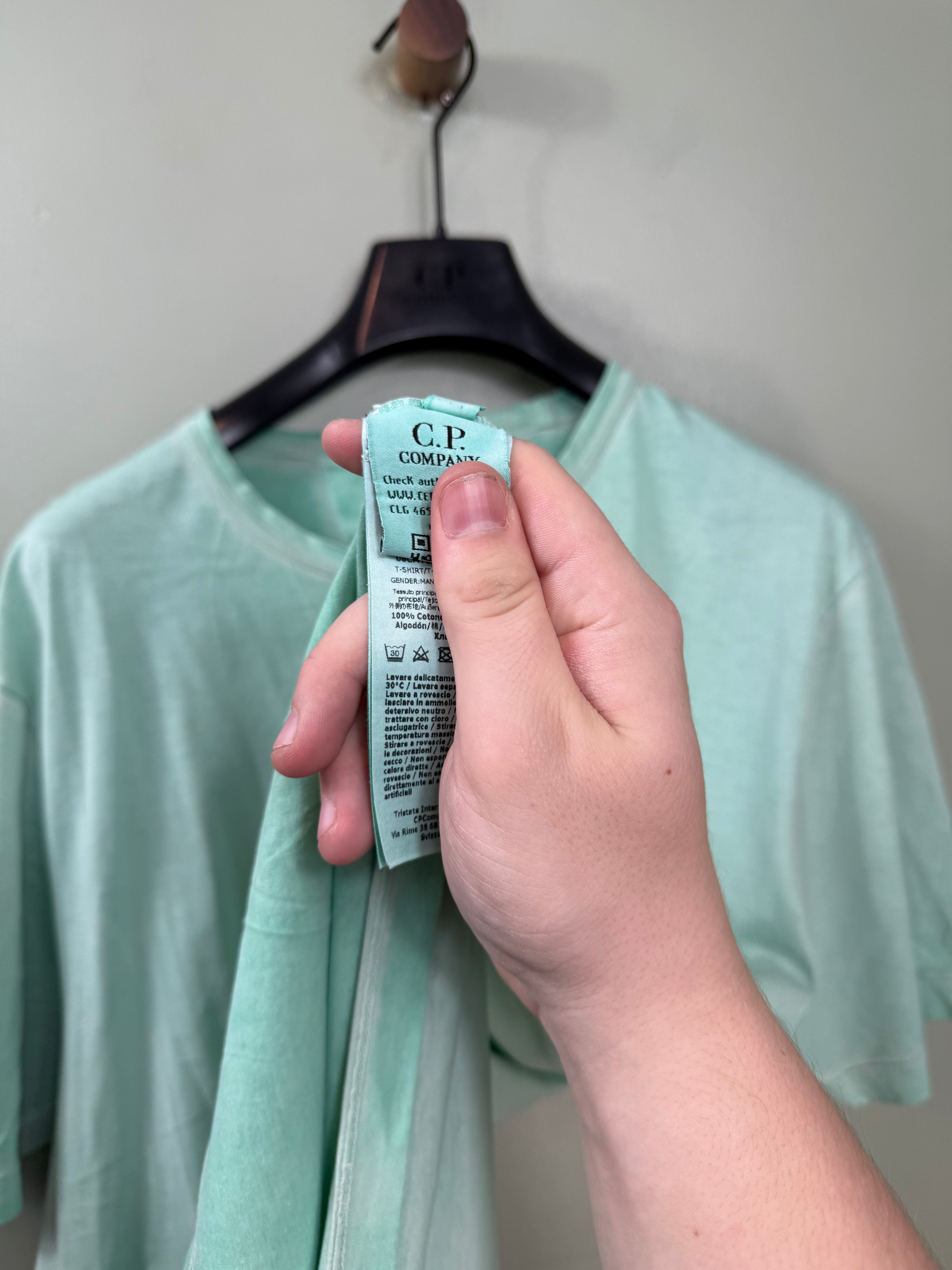 C.P. Company Mint Green T-Shirt
