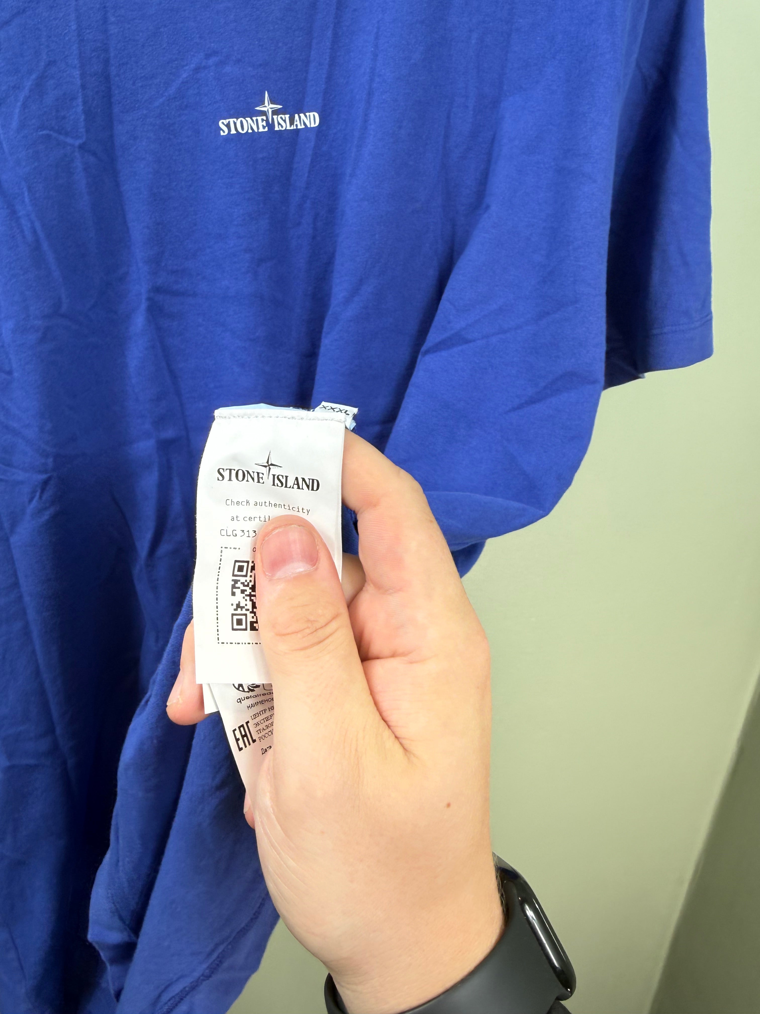 Stone Island Blue T-Shirt
