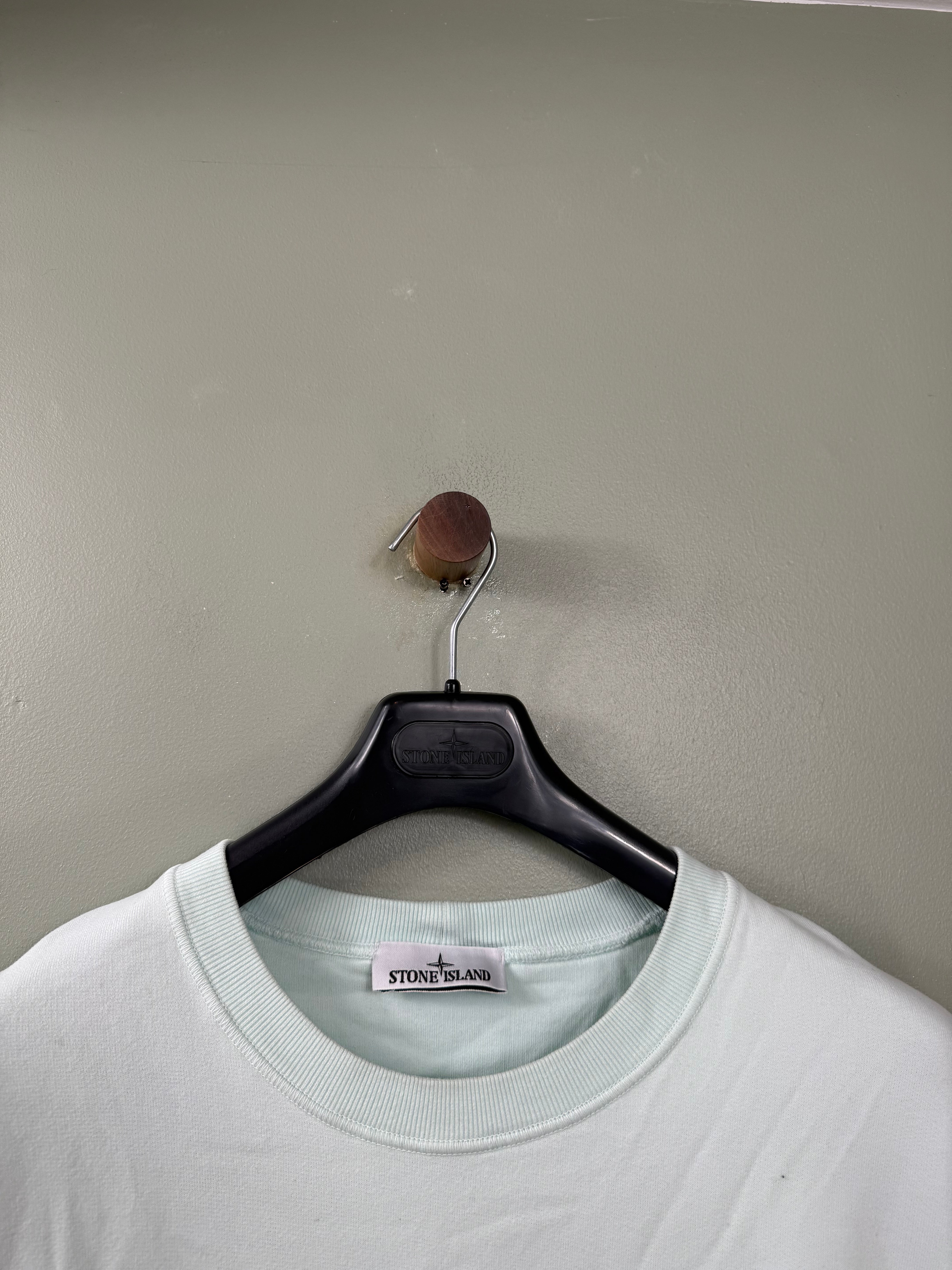 Stone Island Mint Green Jumper