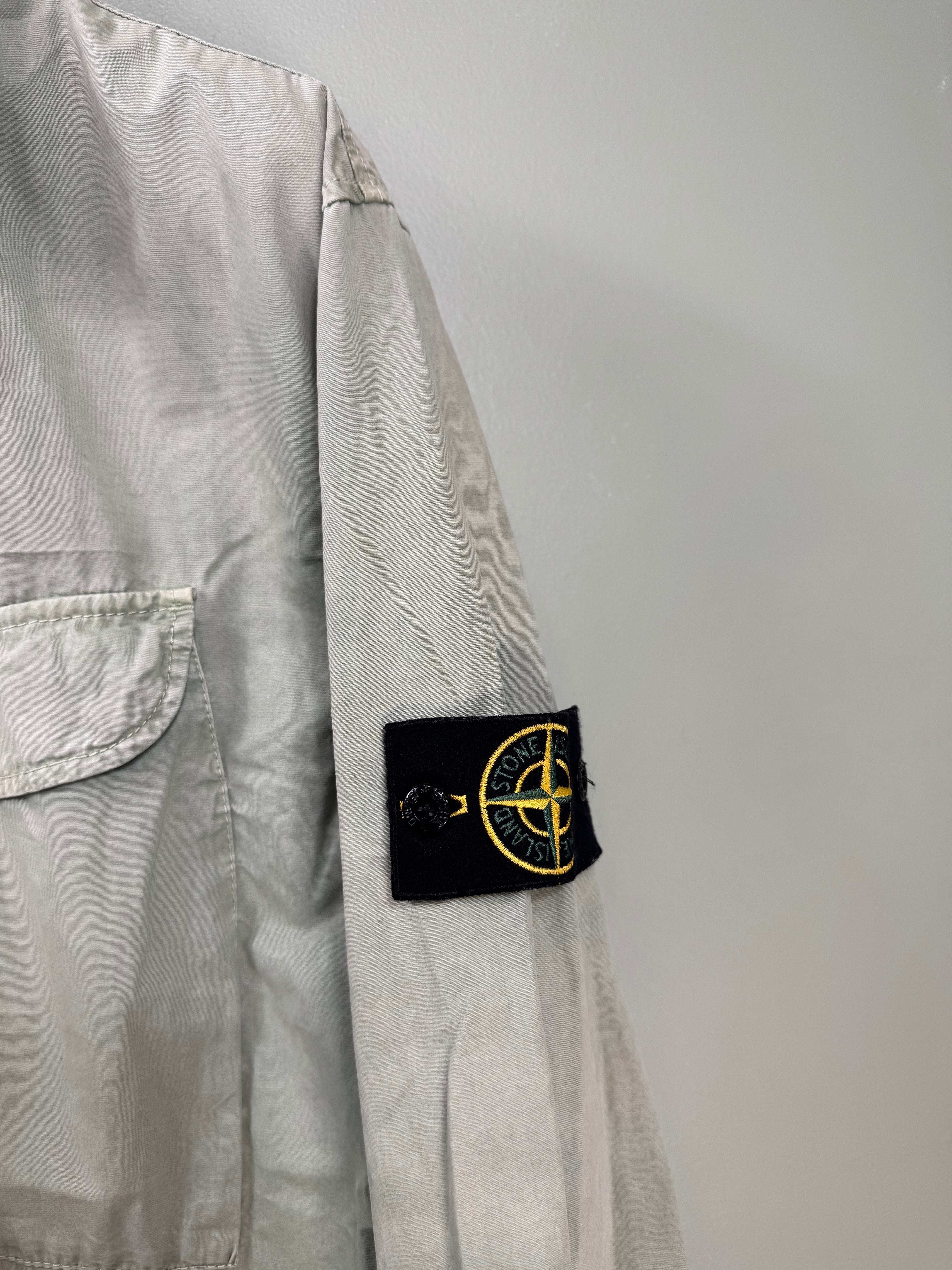 Stone Island Sage Green Overshirt