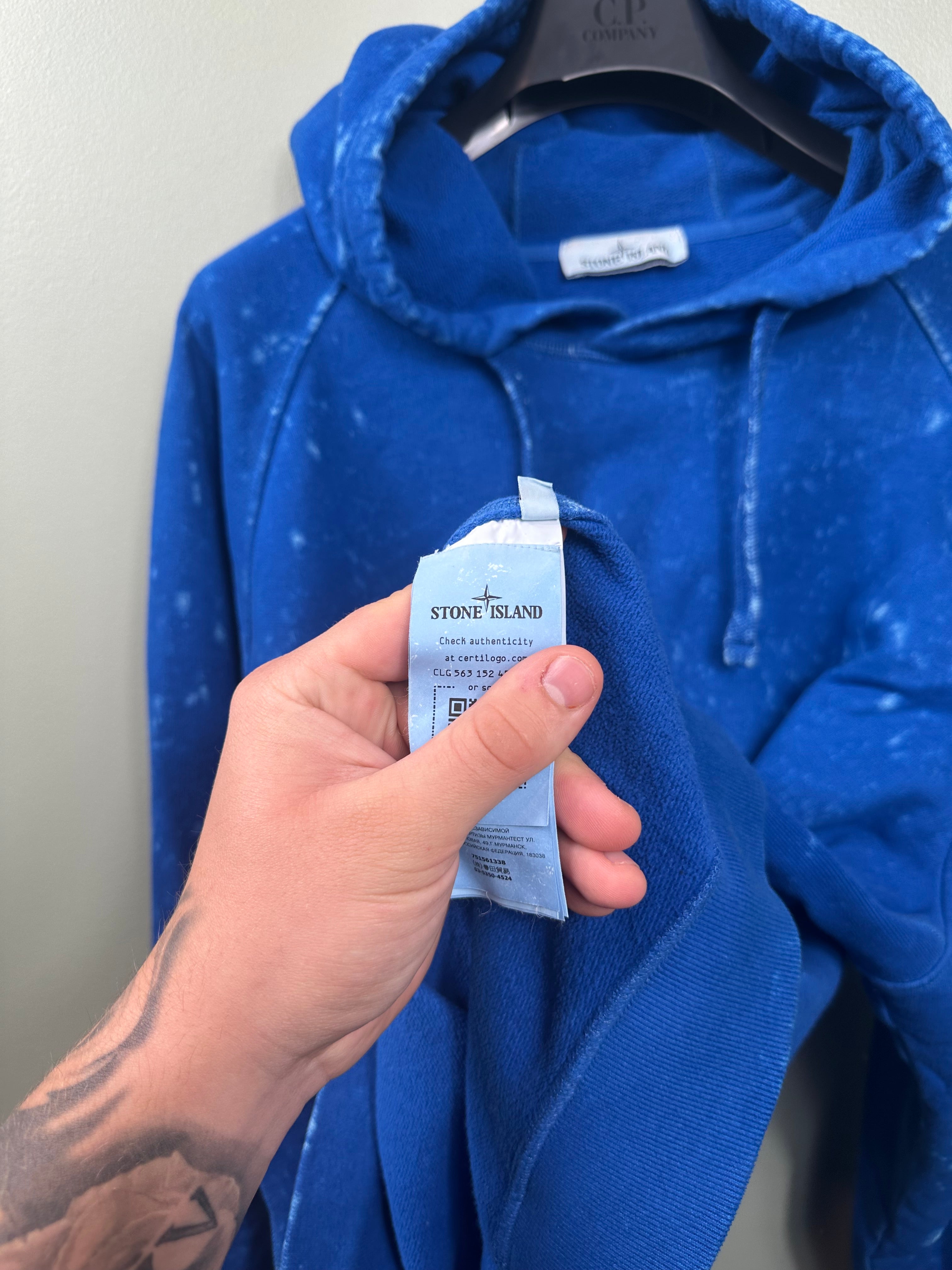 Stone Island Blue OVD Hoodie