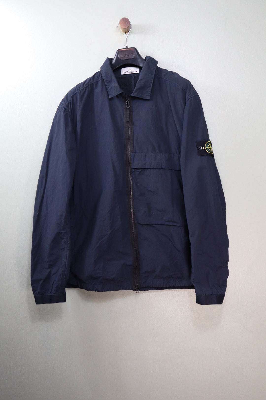 Stone Island Navy Naslan Overshirt