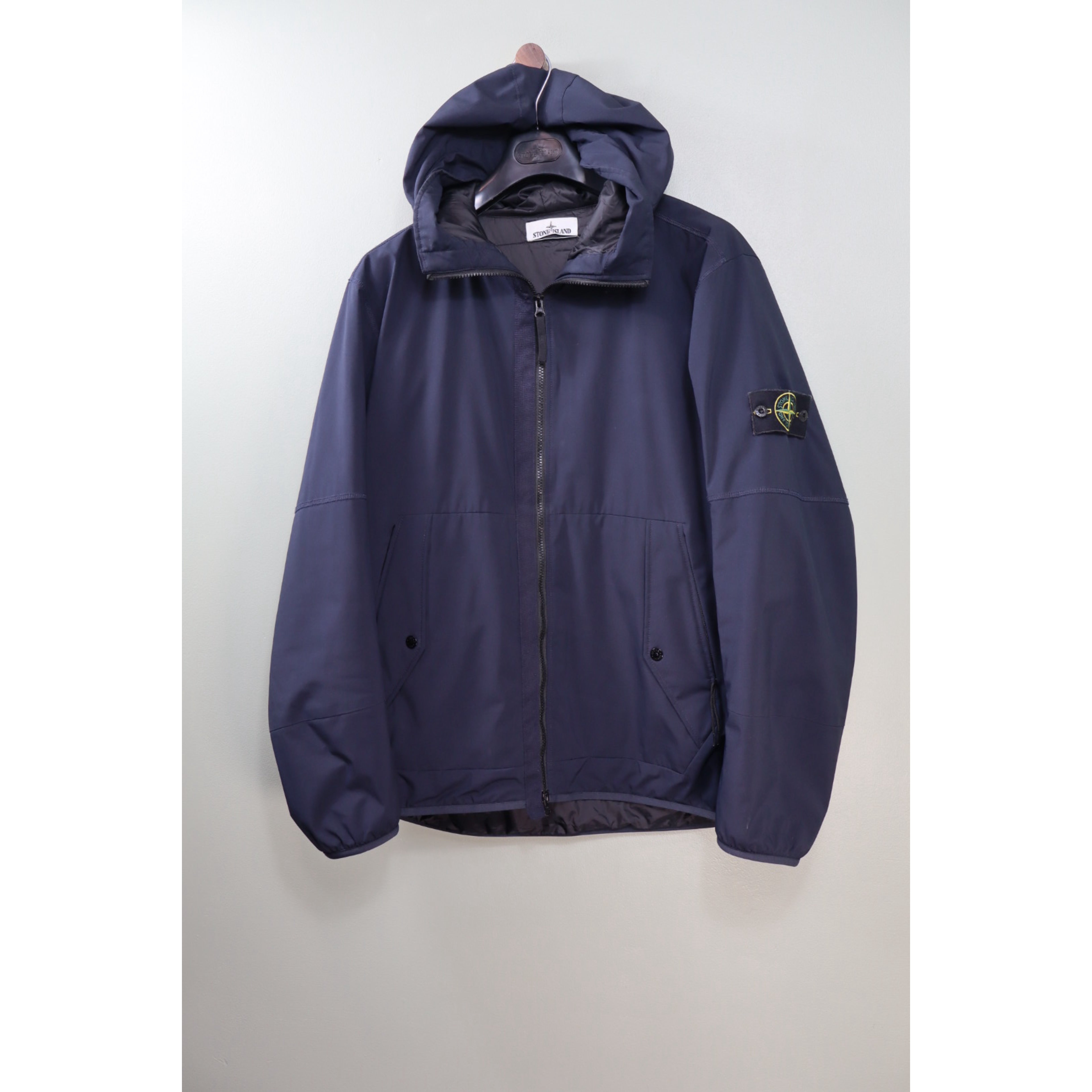 Stone Island Navy Soft Shell Primaloft Jacket