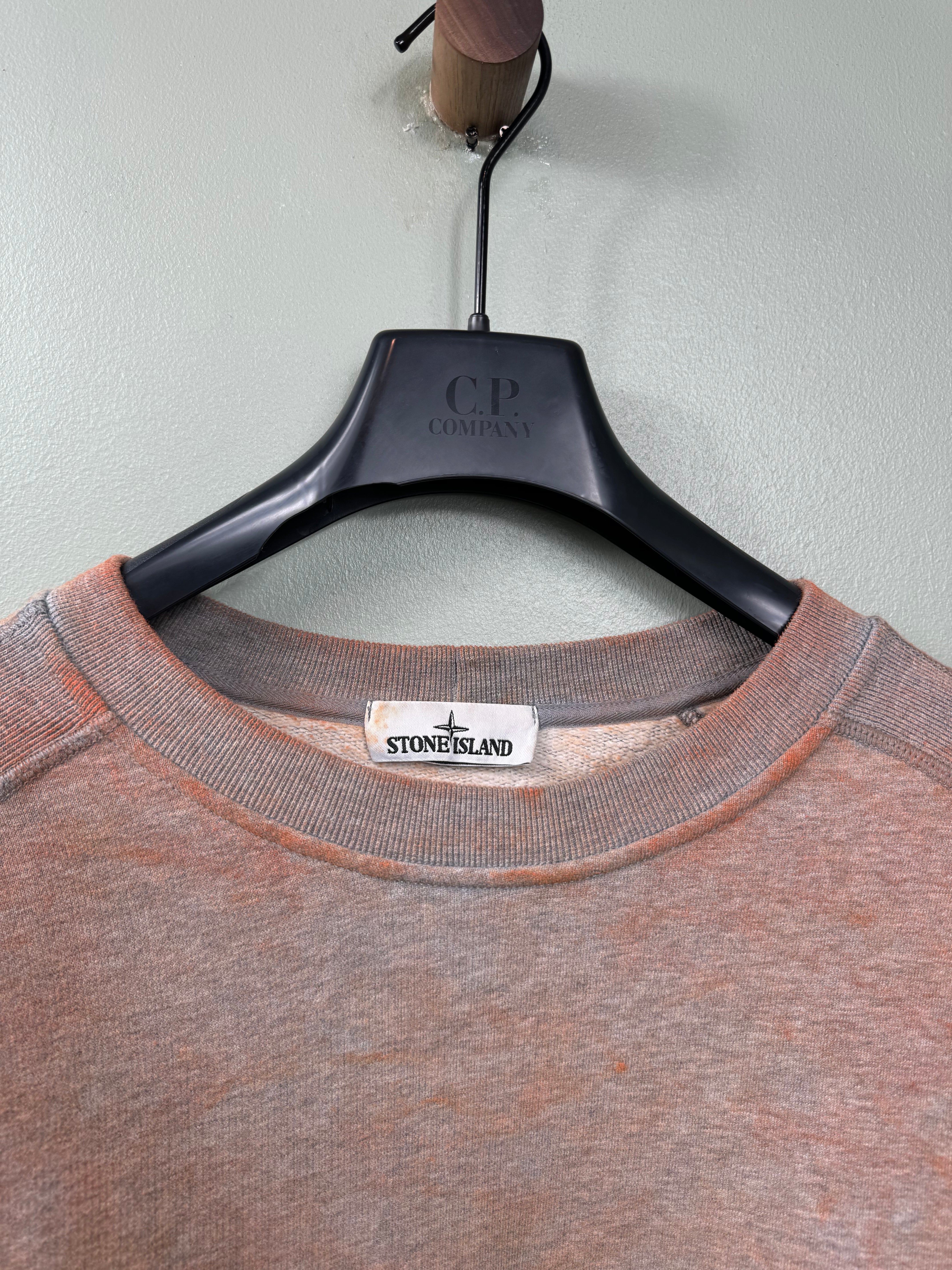 Stone Island Orange Dust Jumper
