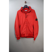 Stone Island Red Crinkle Reps Jacket