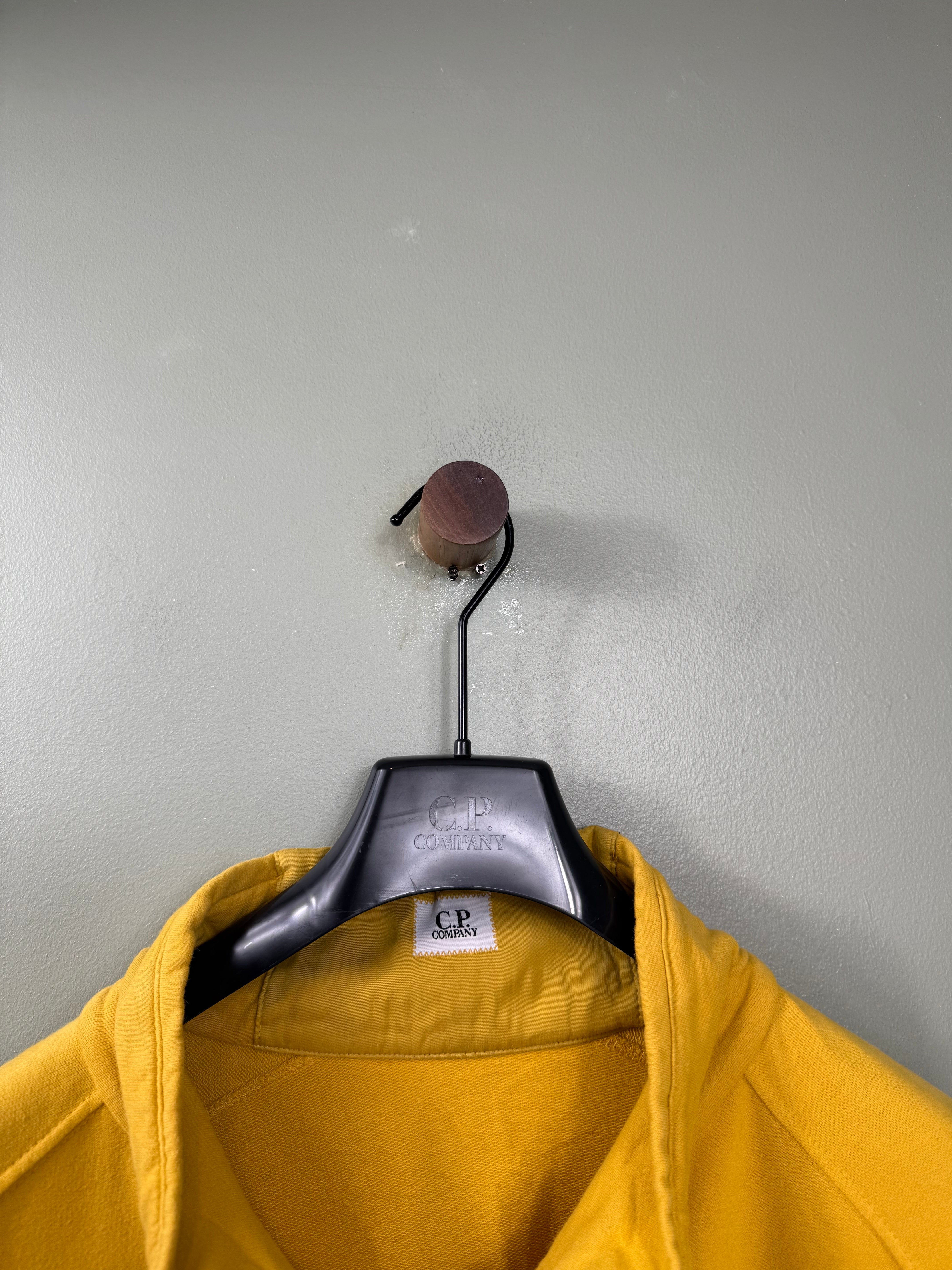 C.P. Company Yellow 1/4 Zip Jumper