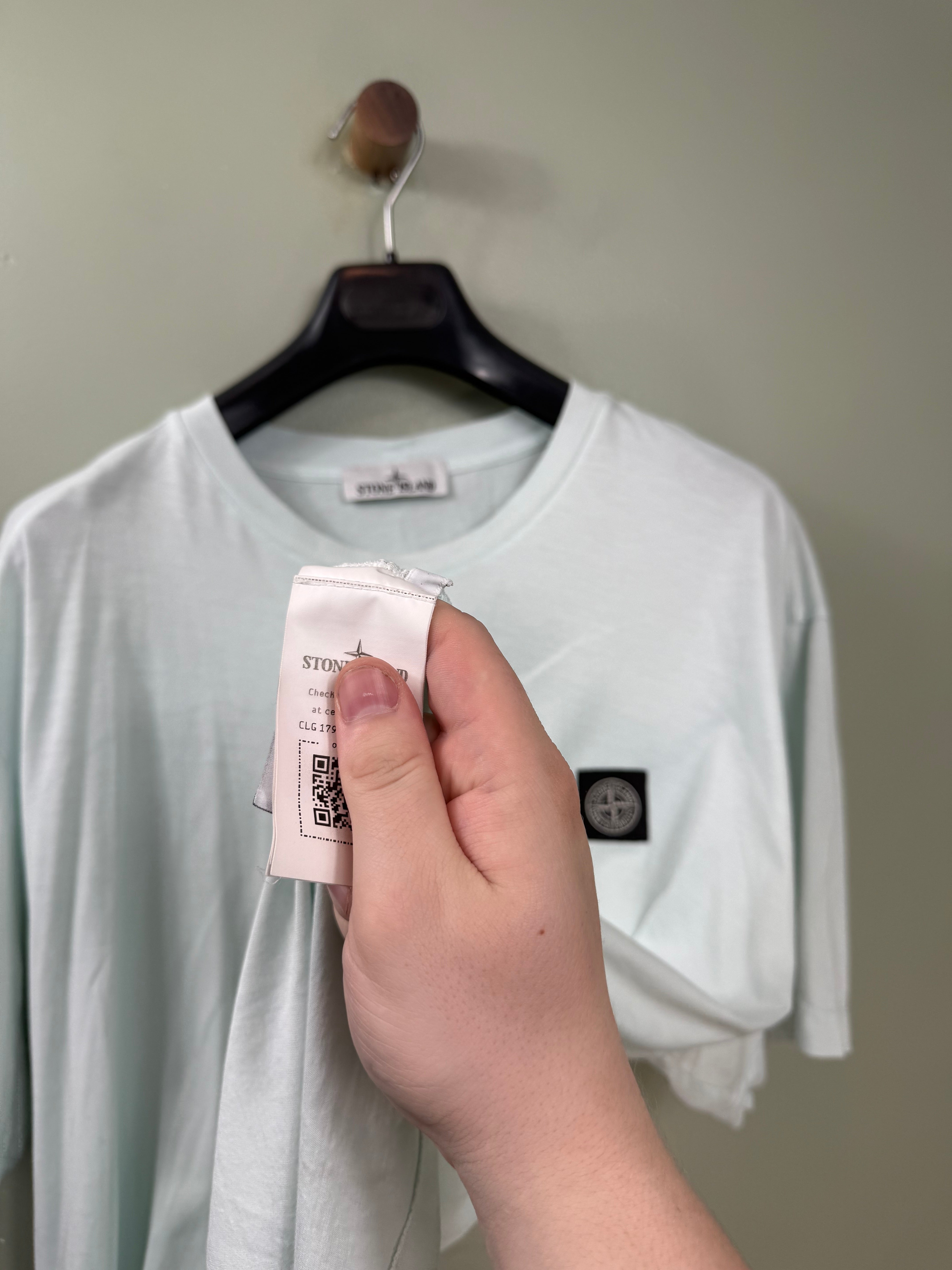 Stone Island Ice Blue T-Shirt