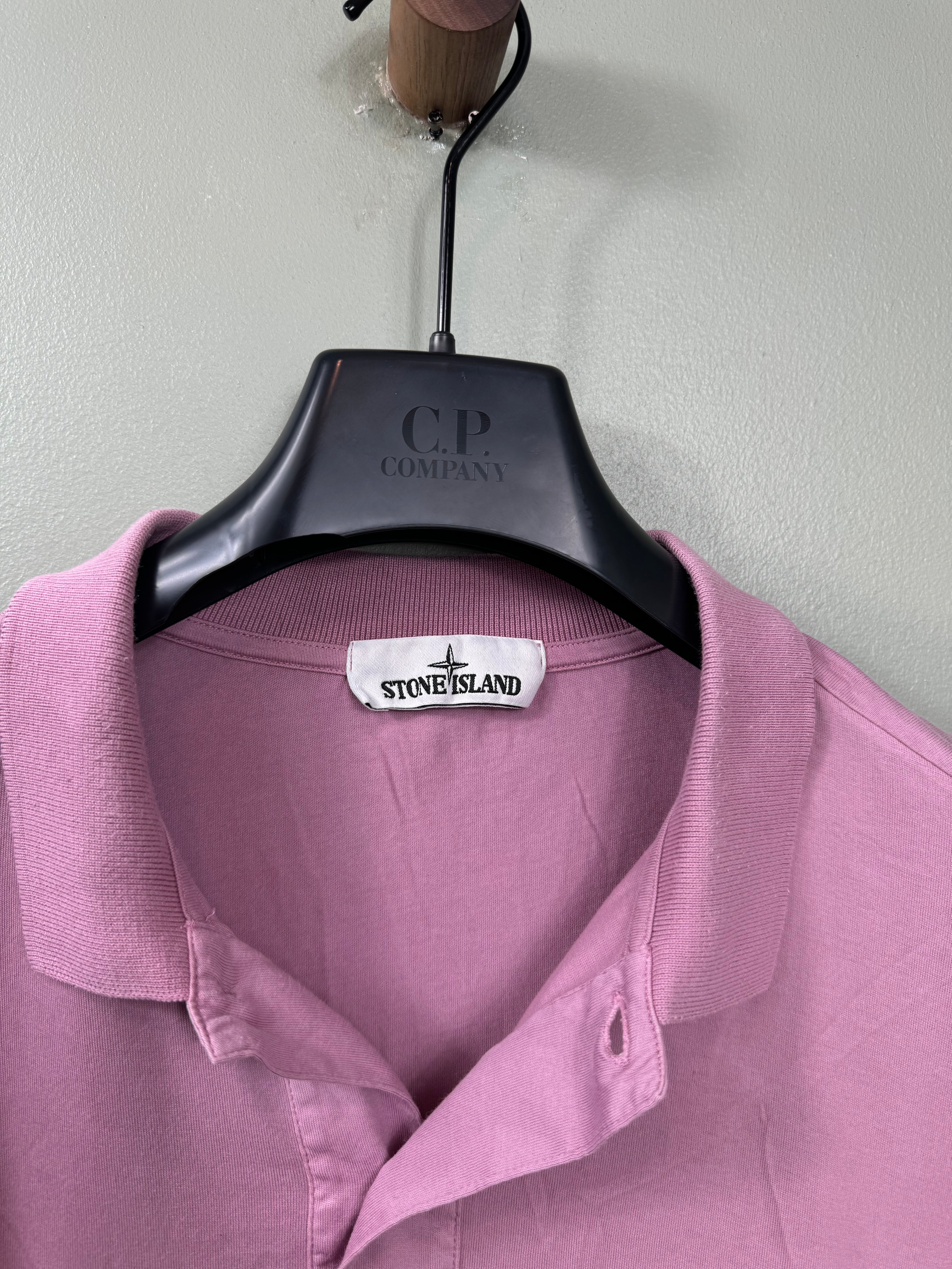Stone Island Pink Polo