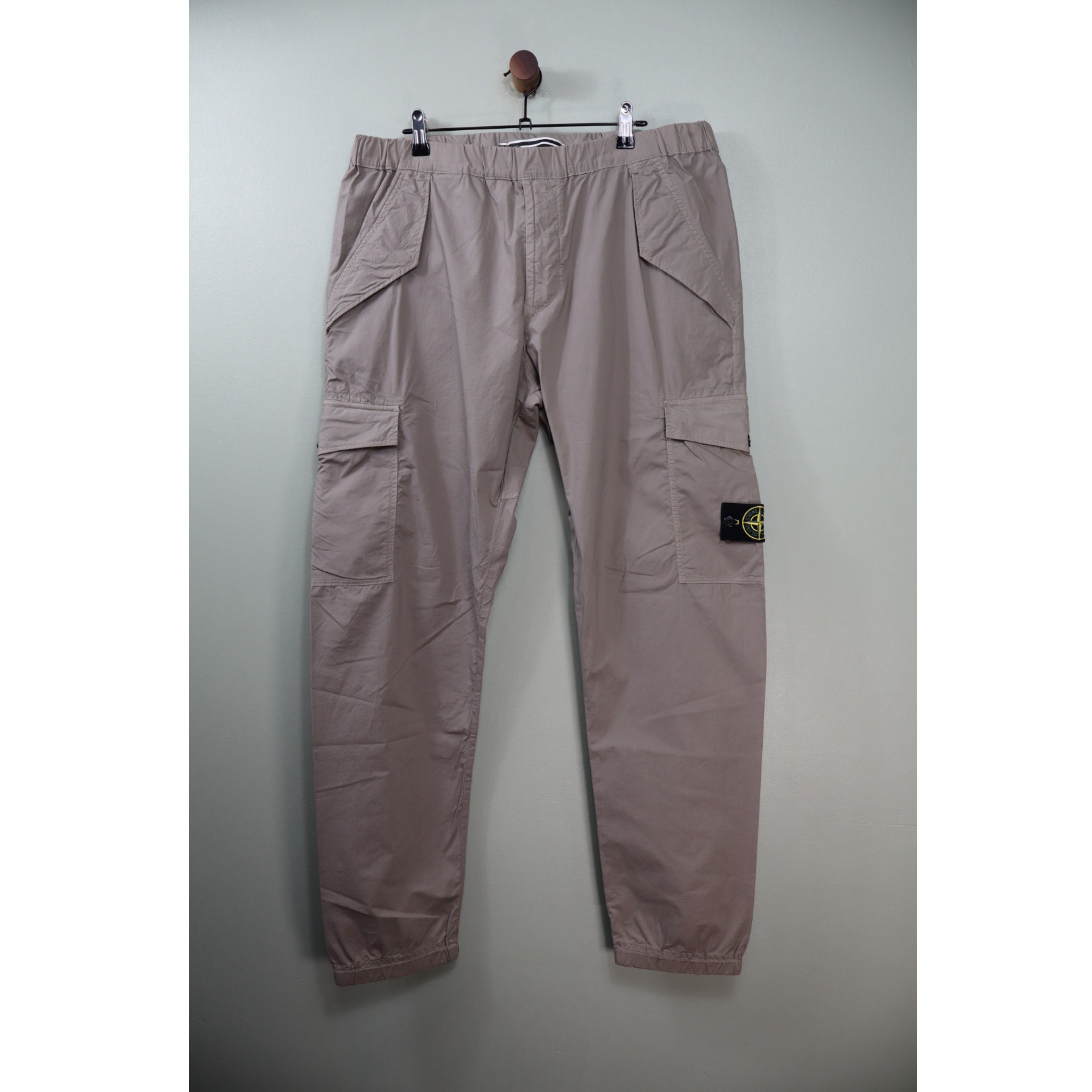Stone Island Beige RE-T Cargo Bottoms