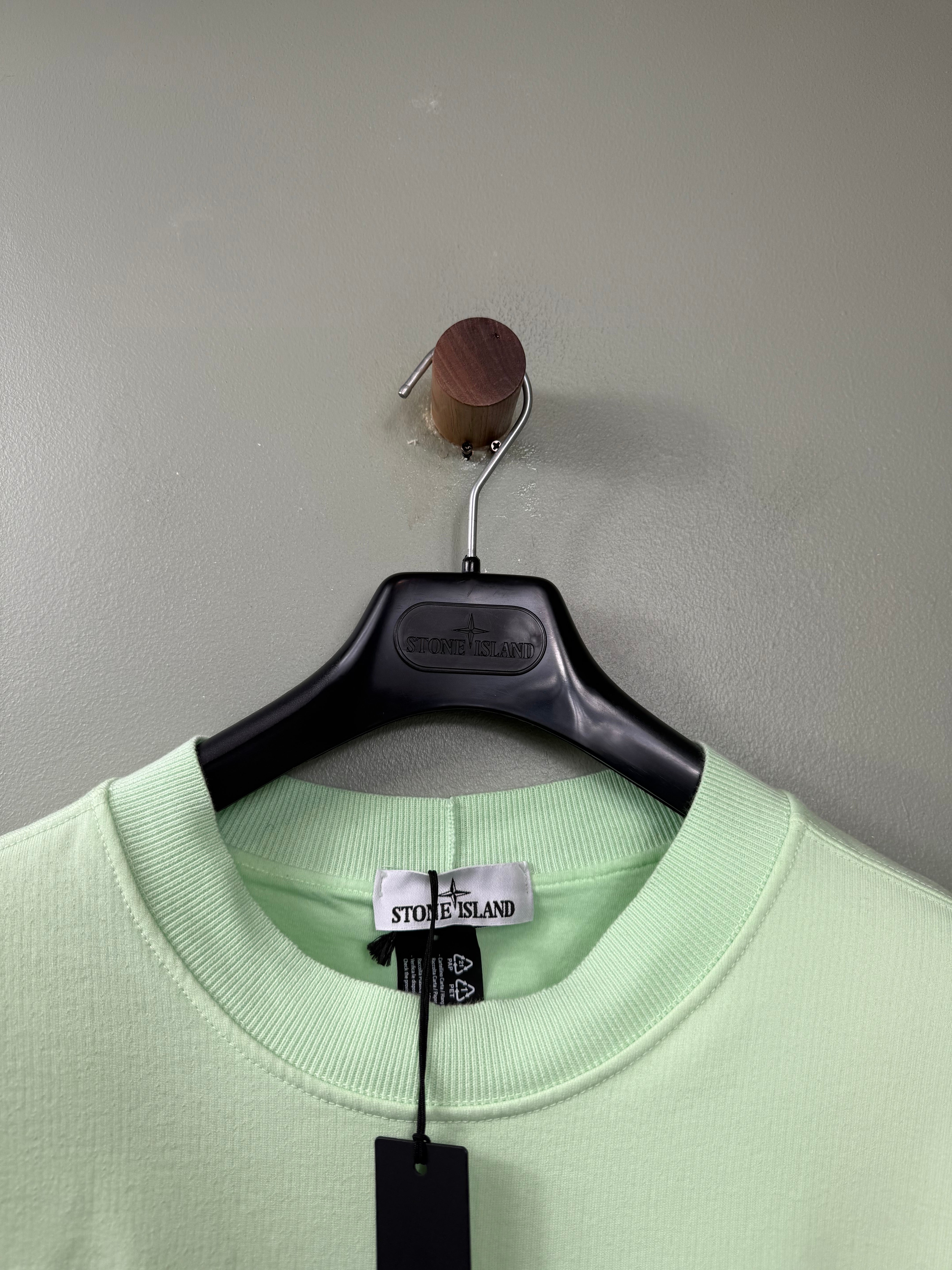 Stone Island Pastel Green Marina Jumper