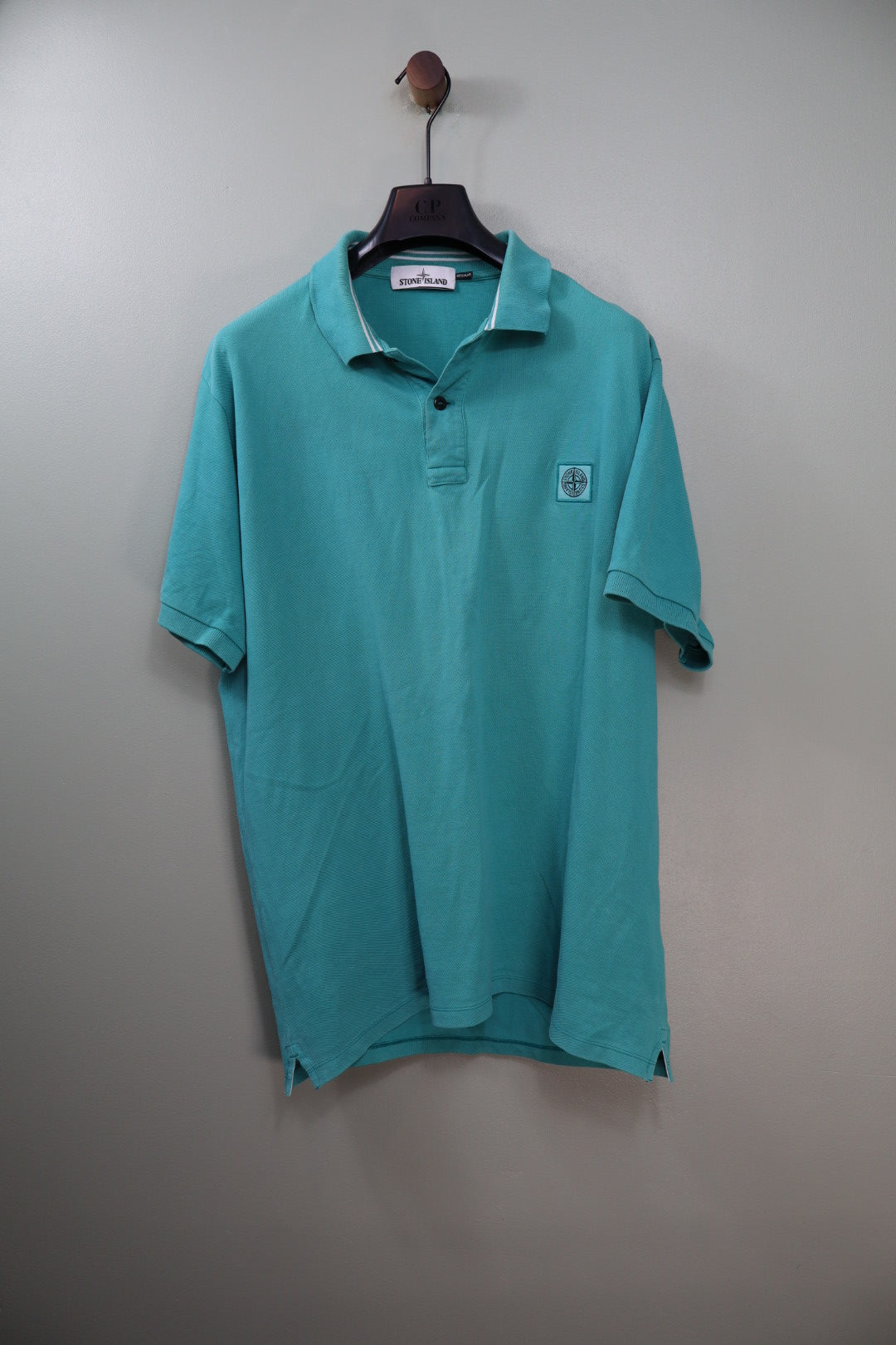Stone Island Turquoise Polo