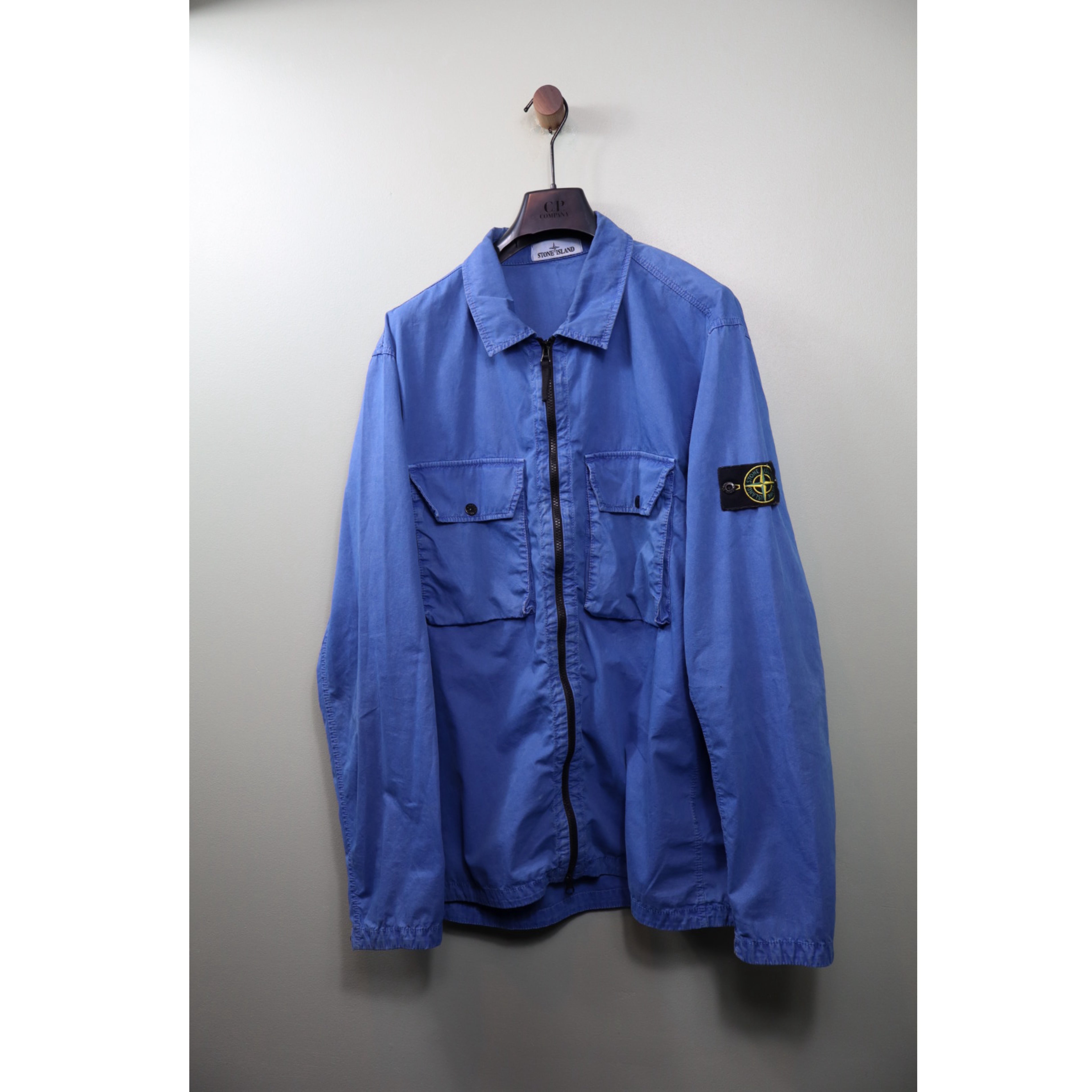 Stone Island Blue Overshirt