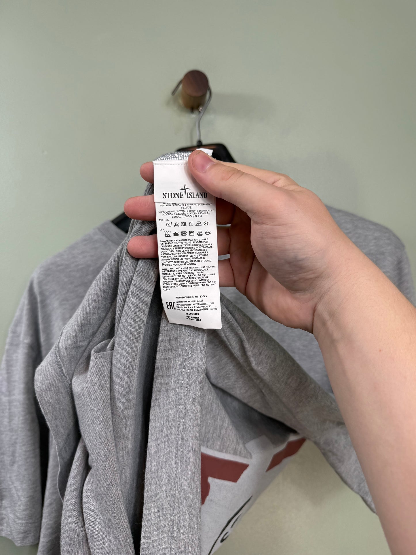 Stone Island Grey T-Shirt