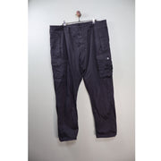 Stone Island Black CO Ghost Cargo Bottoms