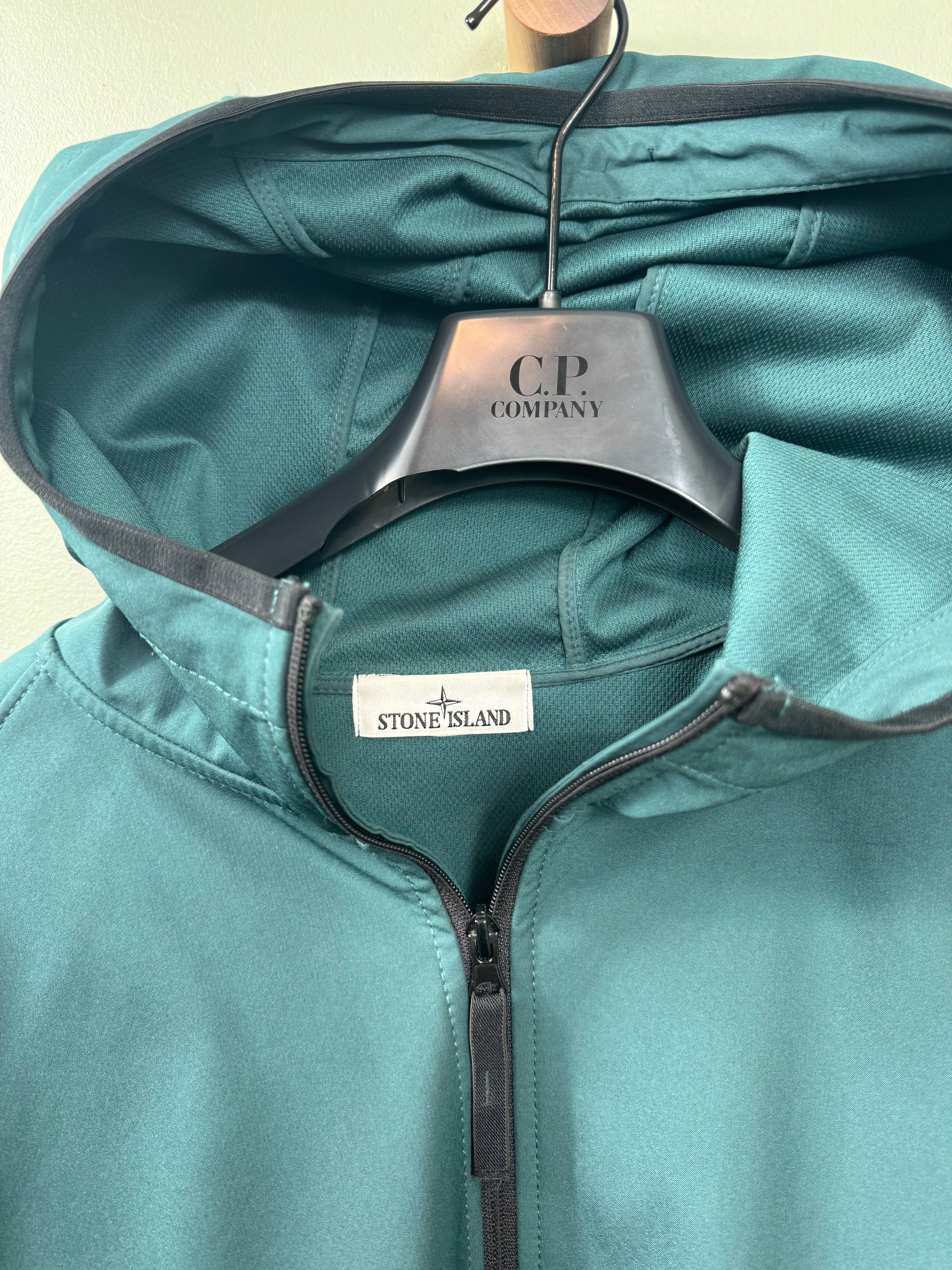 Stone Island Green Soft Shell Jacket