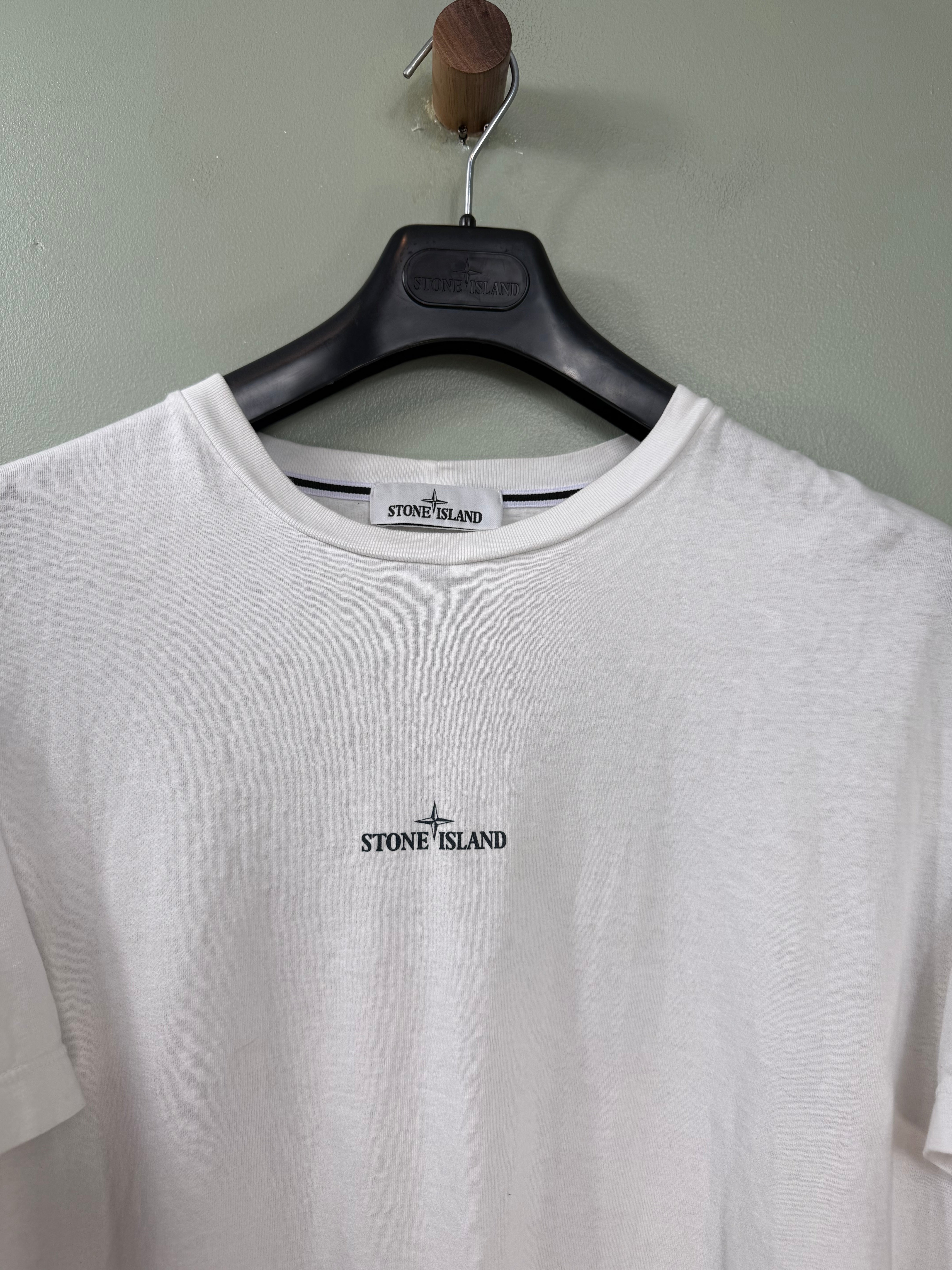 Stone Island White T-Shirt