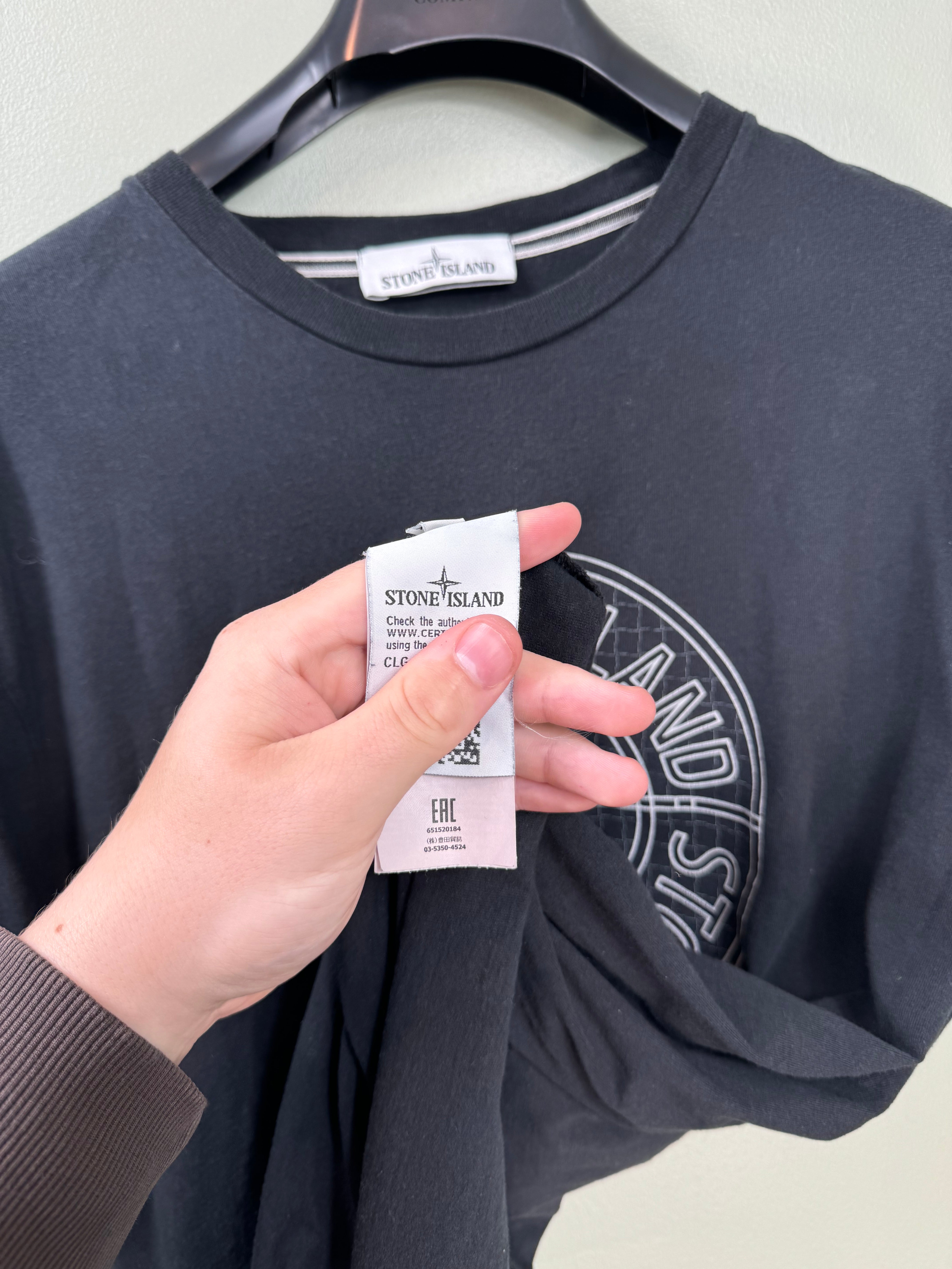 Stone Island Black Tee
