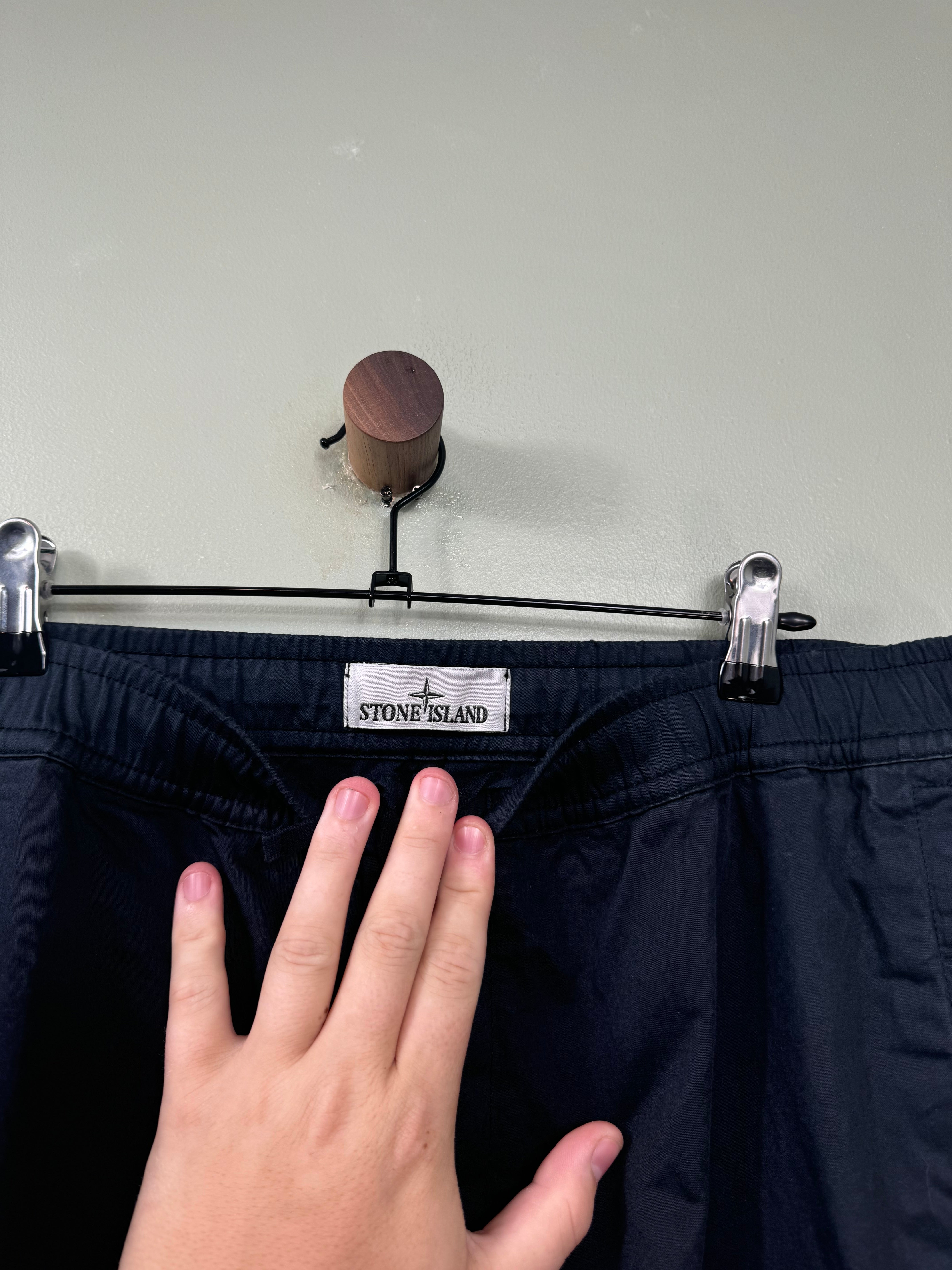 Stone Island Navy RE-T Cargo Bottoms