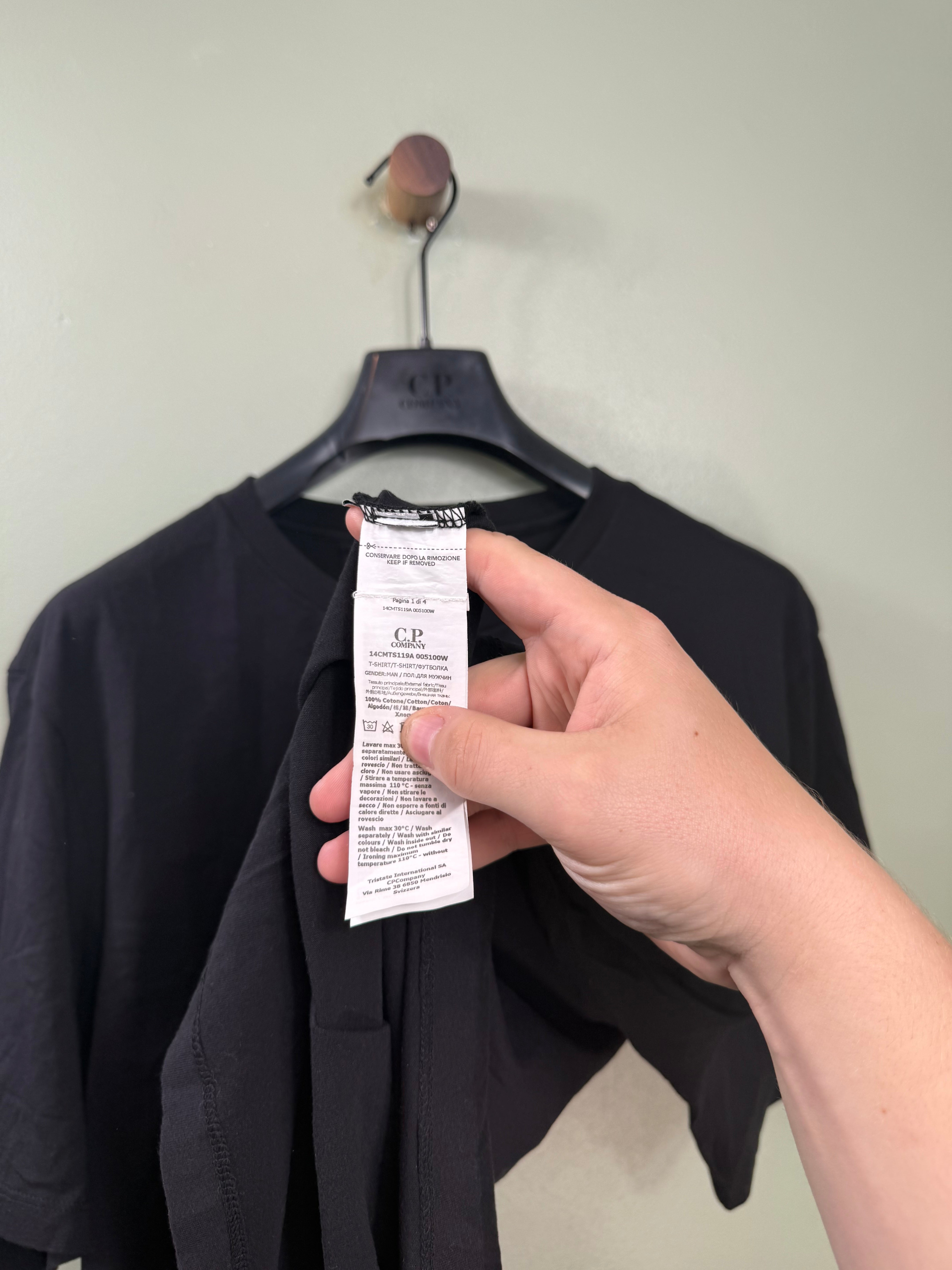 C.P. Company Black T-Shirt