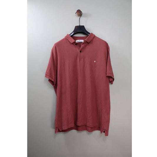 Stone Island Red Polo