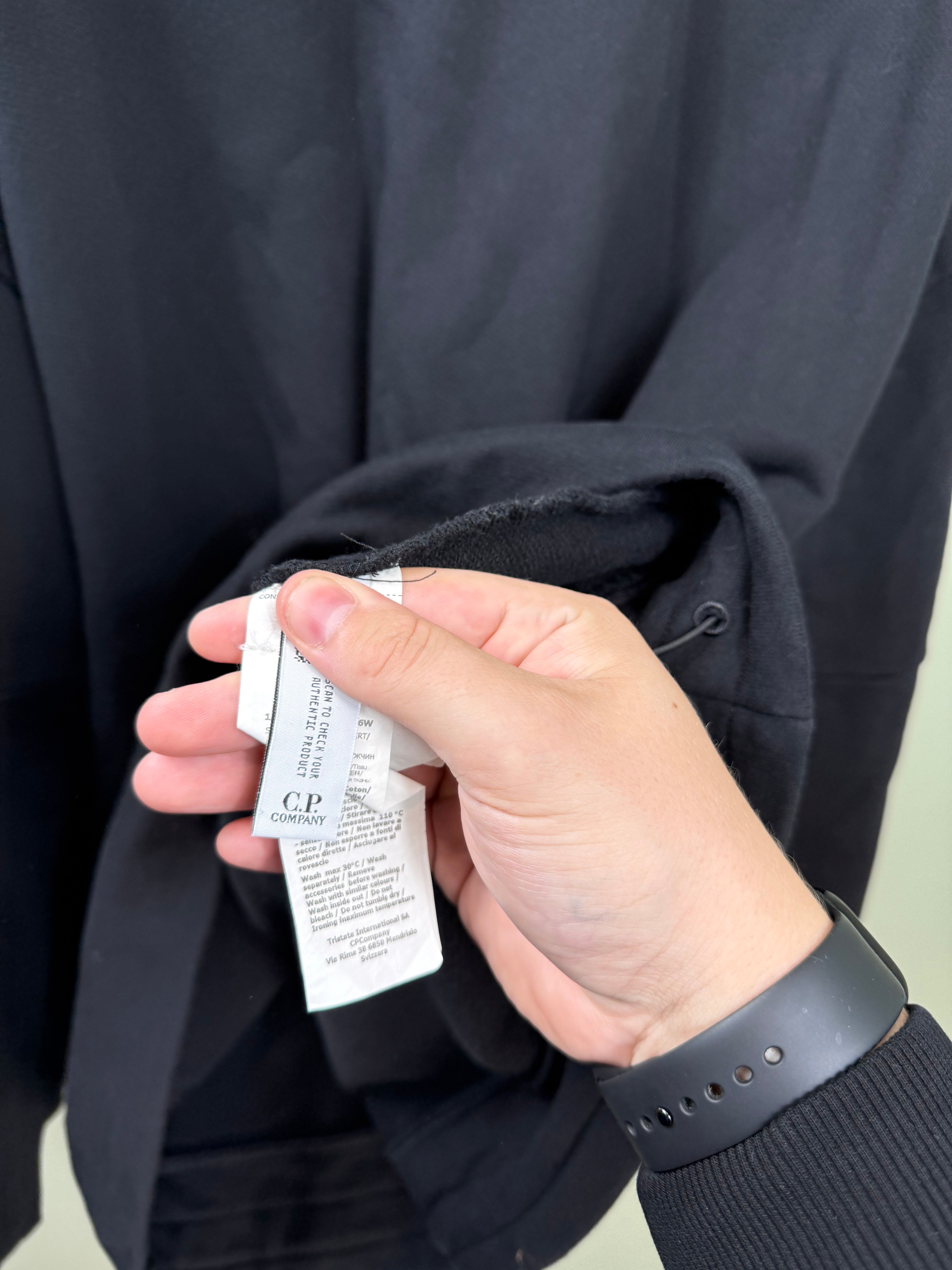 C.P. Company Black Jumper