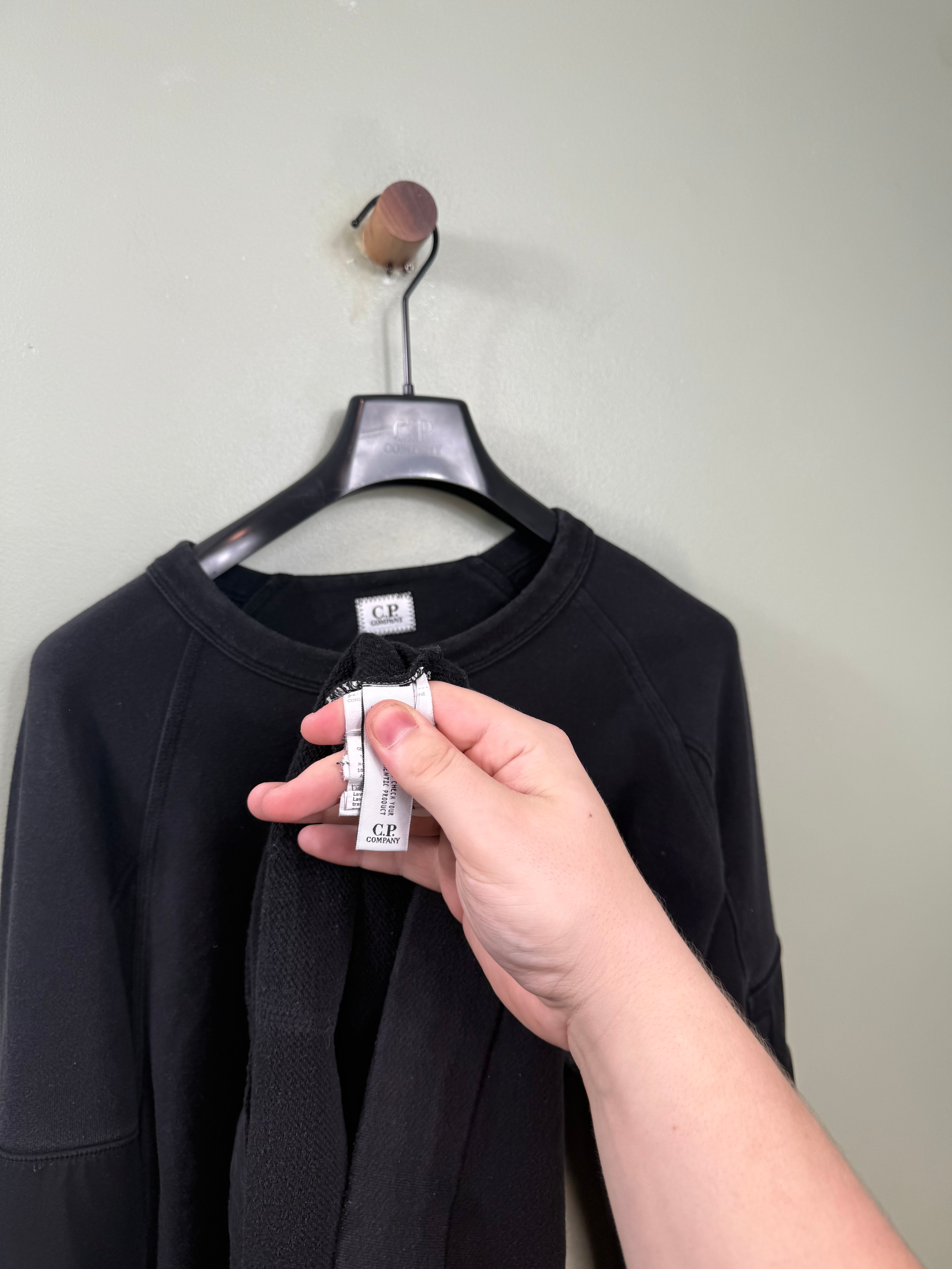 C.P. Company Black Jumper