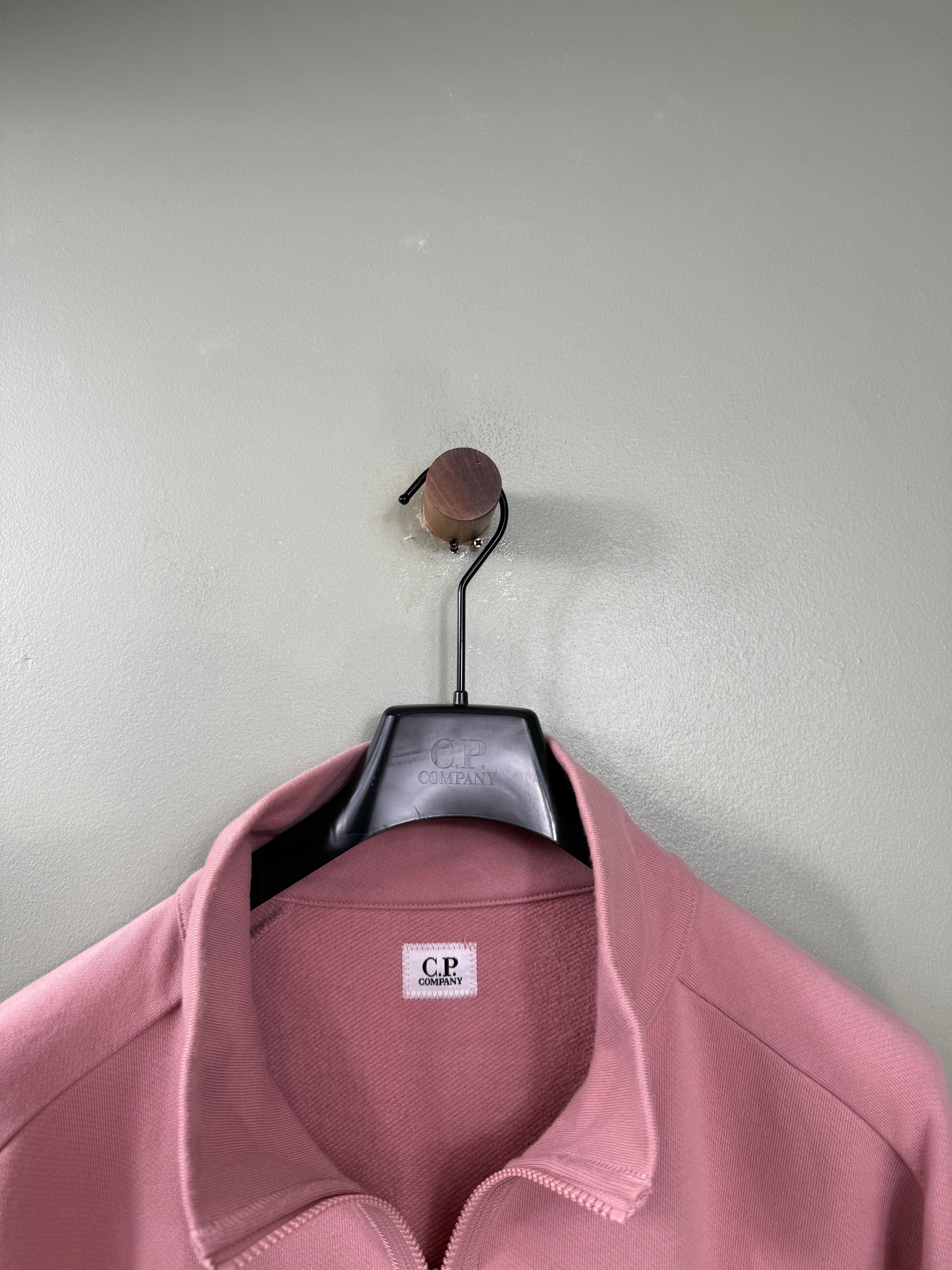 C.P. Company Pink 1/4 Zip Jumper
