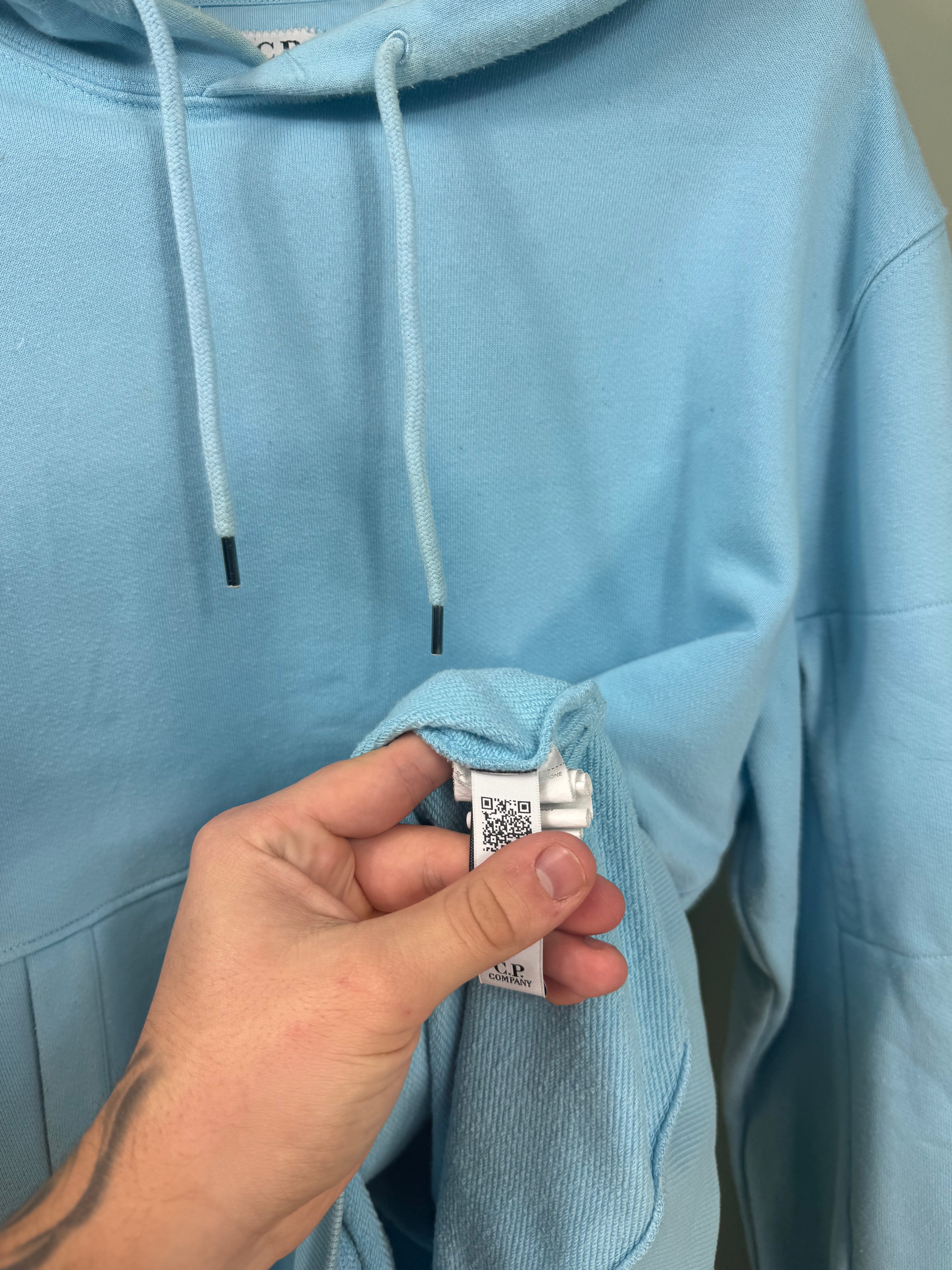 C.P. Company Baby Blue Hoodie