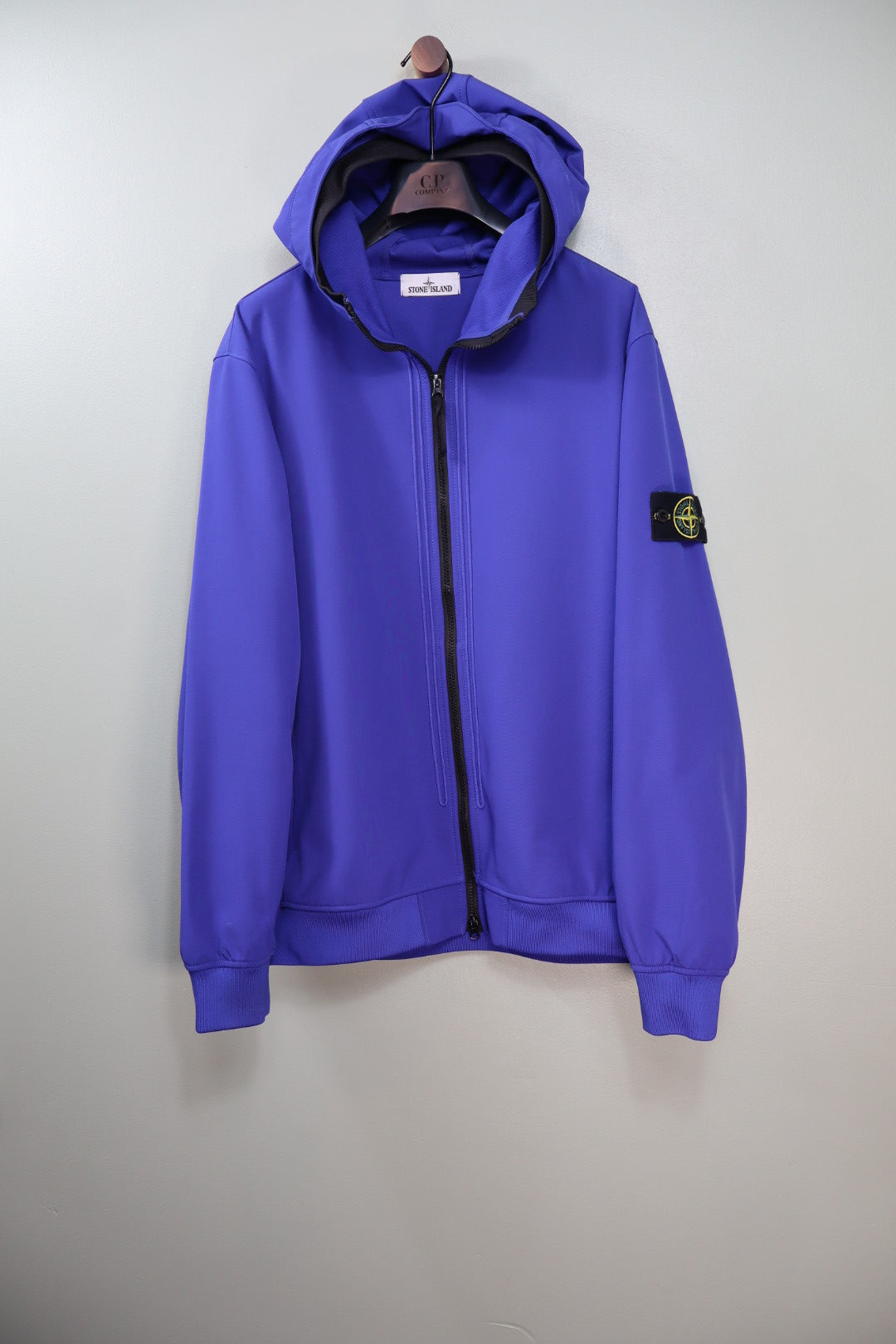 Stone Island Blue Soft Shell Jacket