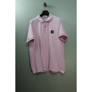 Stone Island Pink Slim Fit Polo